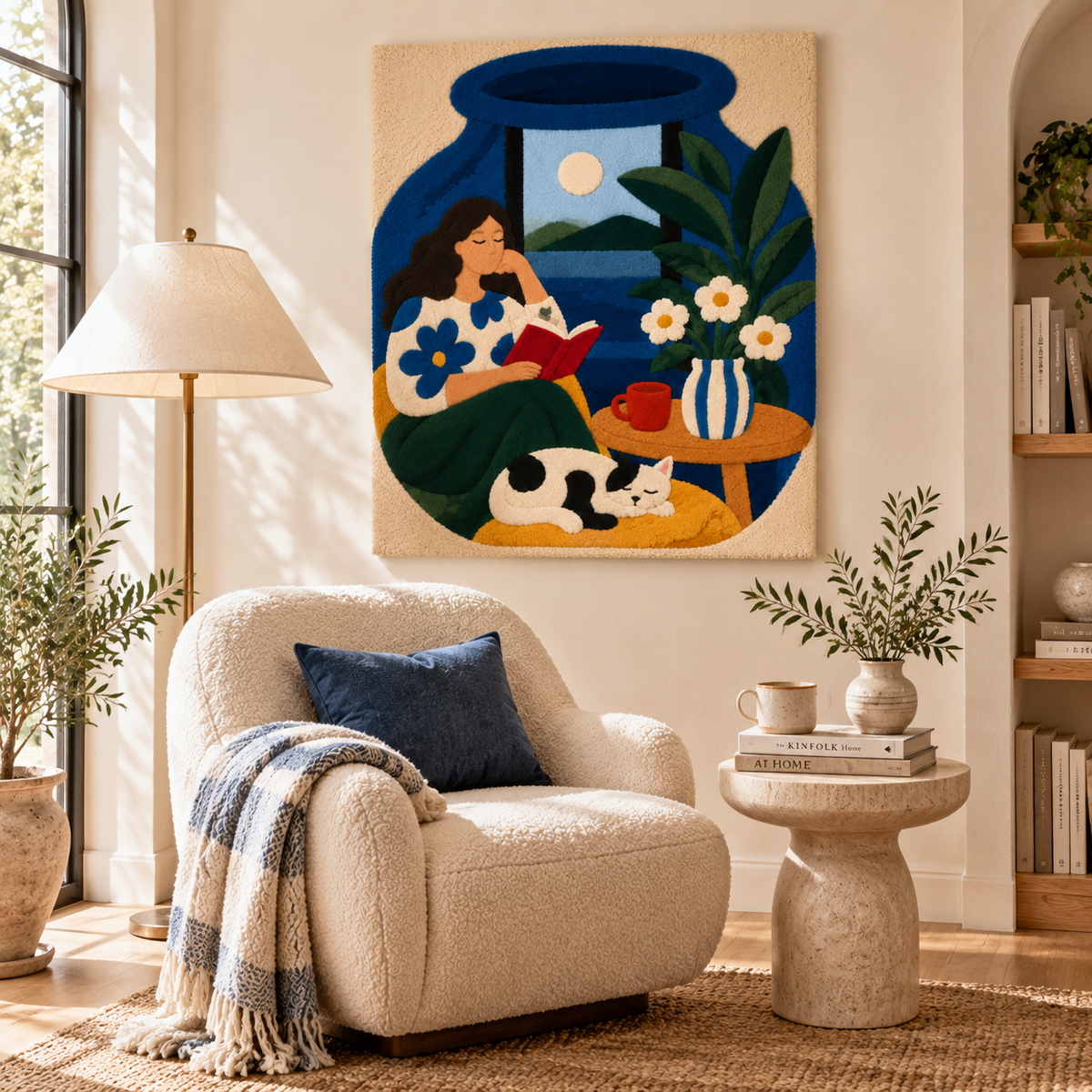 Moonlit Reading Companion — room setting 3