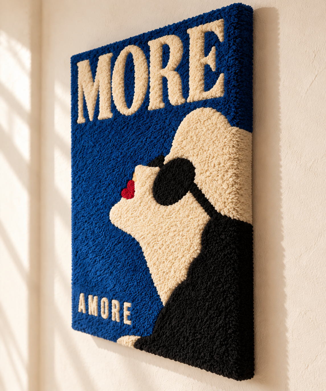 More Amore — angled relief view