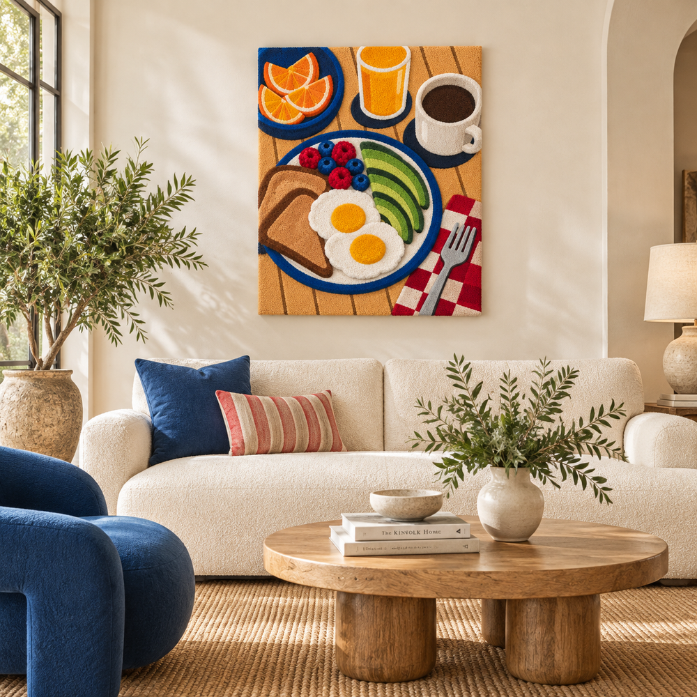 Morning on the Blue Plate — front-facing room scene [room-front]