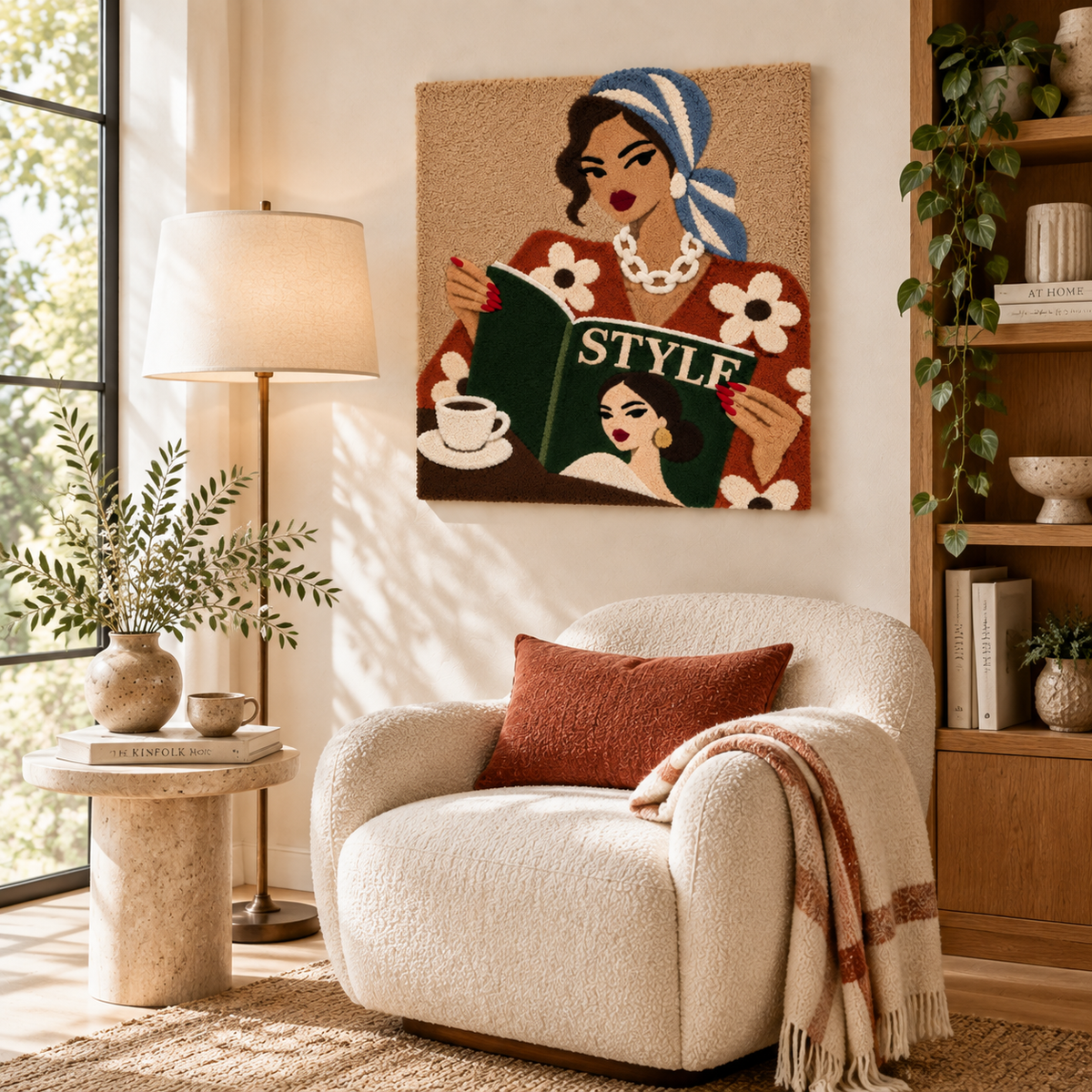 Morning Pages Floral Muse — room setting