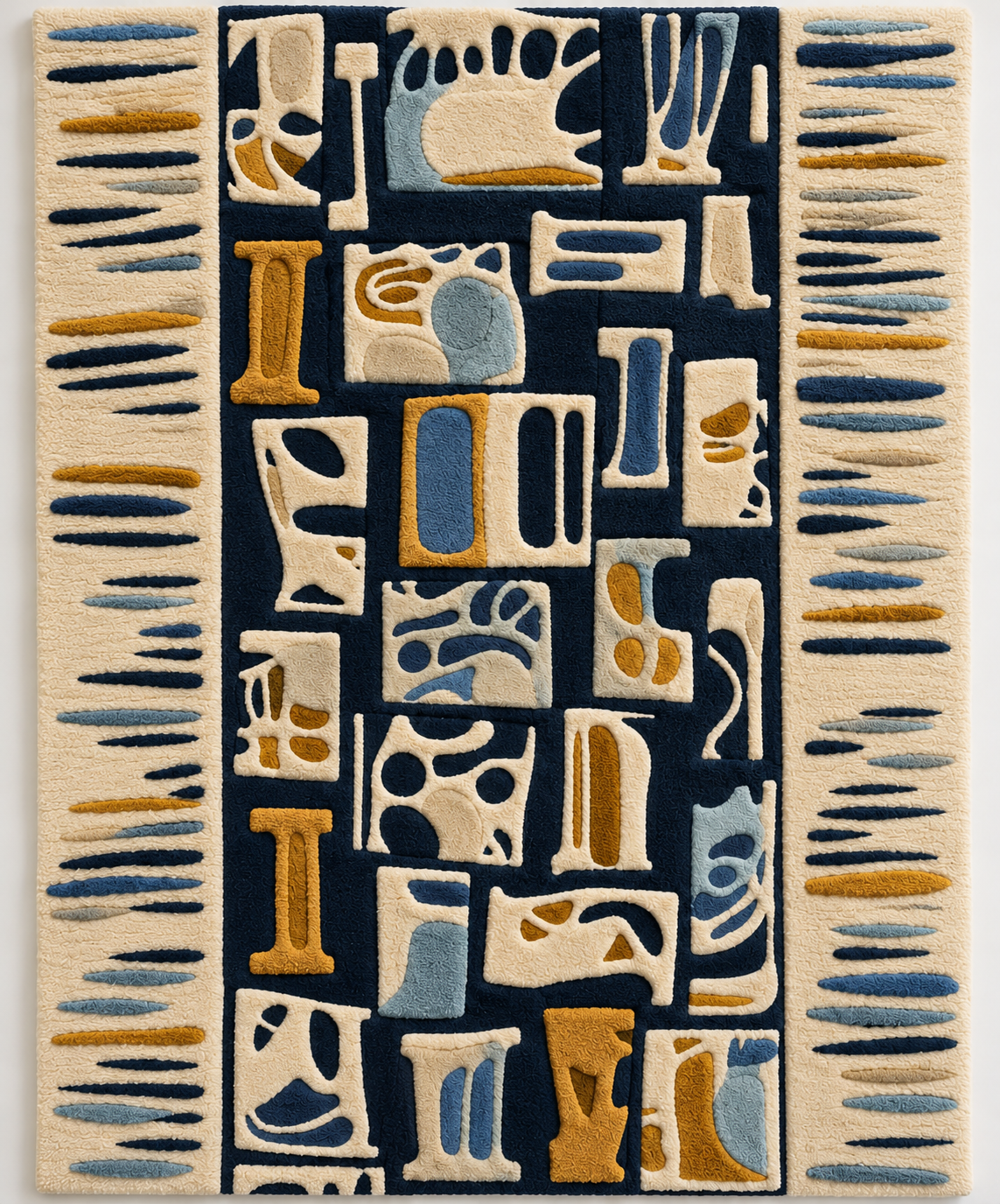 Navy Ochre Talisman by Hewn Earth Studio — additional product view
