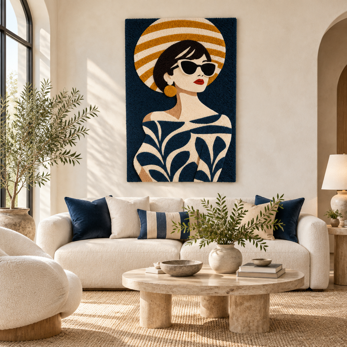 Navy Summer Muse — front-facing room scene [room-front]