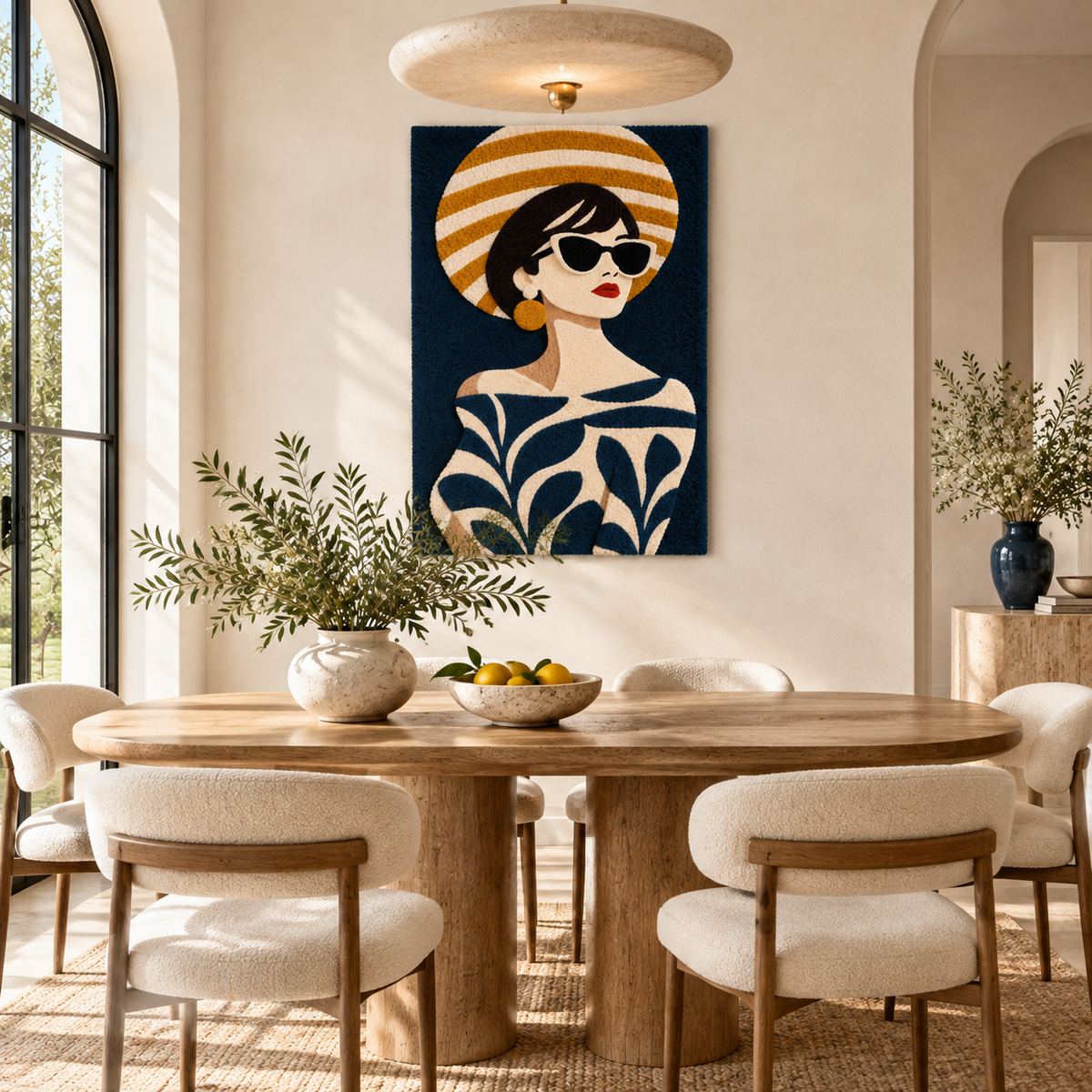 Navy Summer Muse — room setting 3