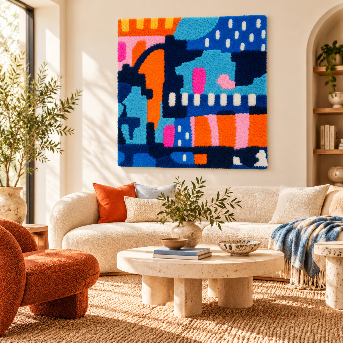 Blue Arcade by Norma Chung — room setting [room-front]