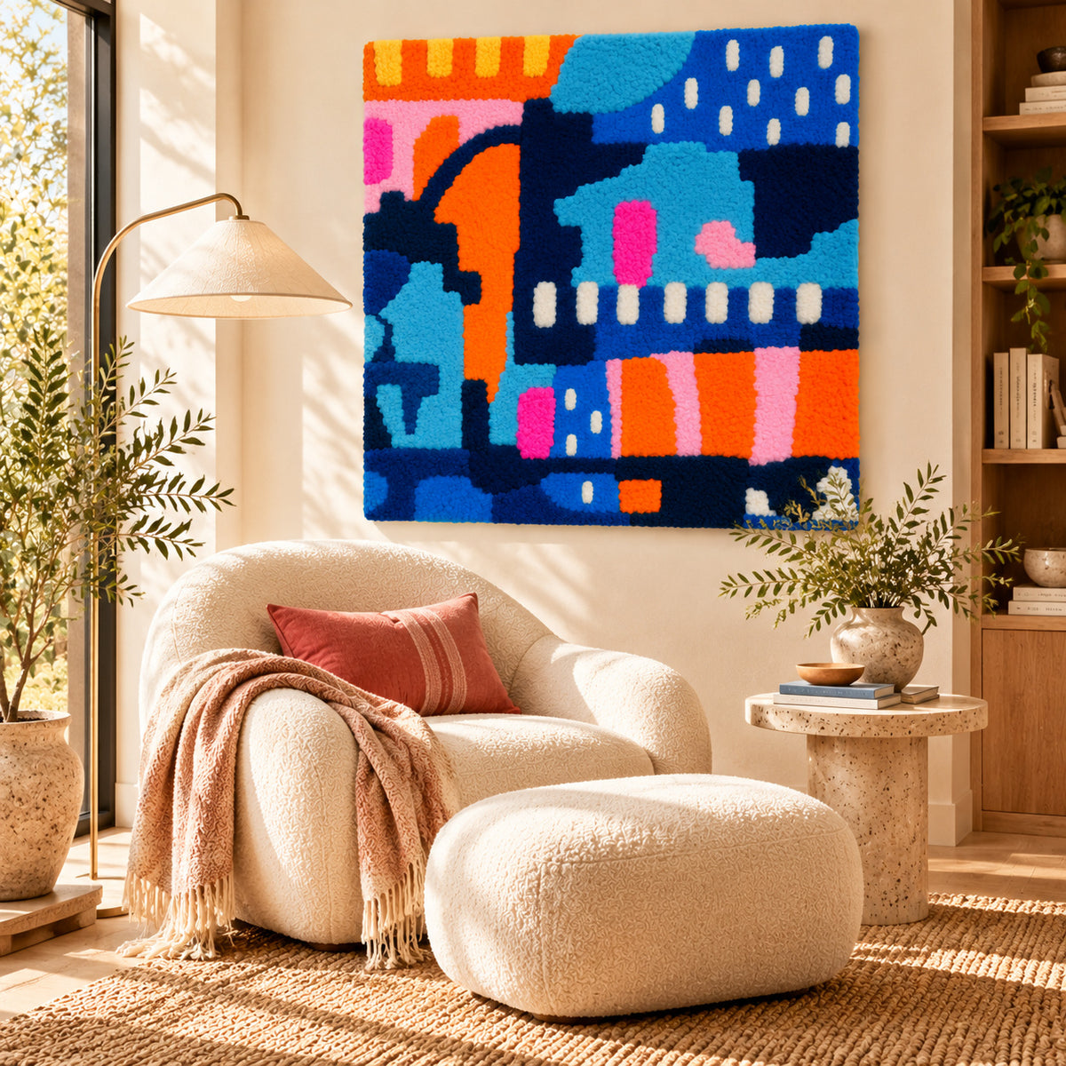 Blue Arcade by Norma Chung — room setting