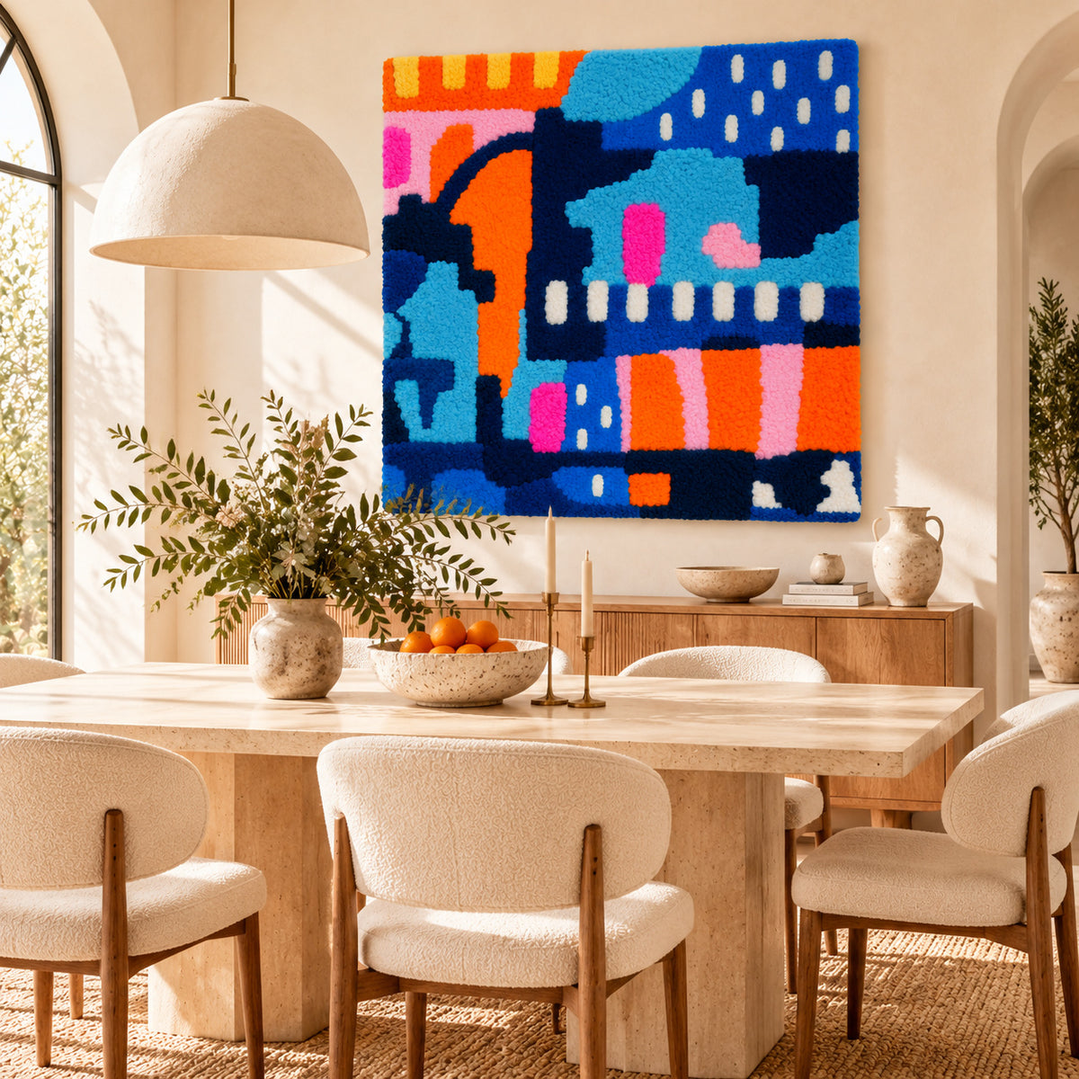 Blue Arcade by Norma Chung — room setting