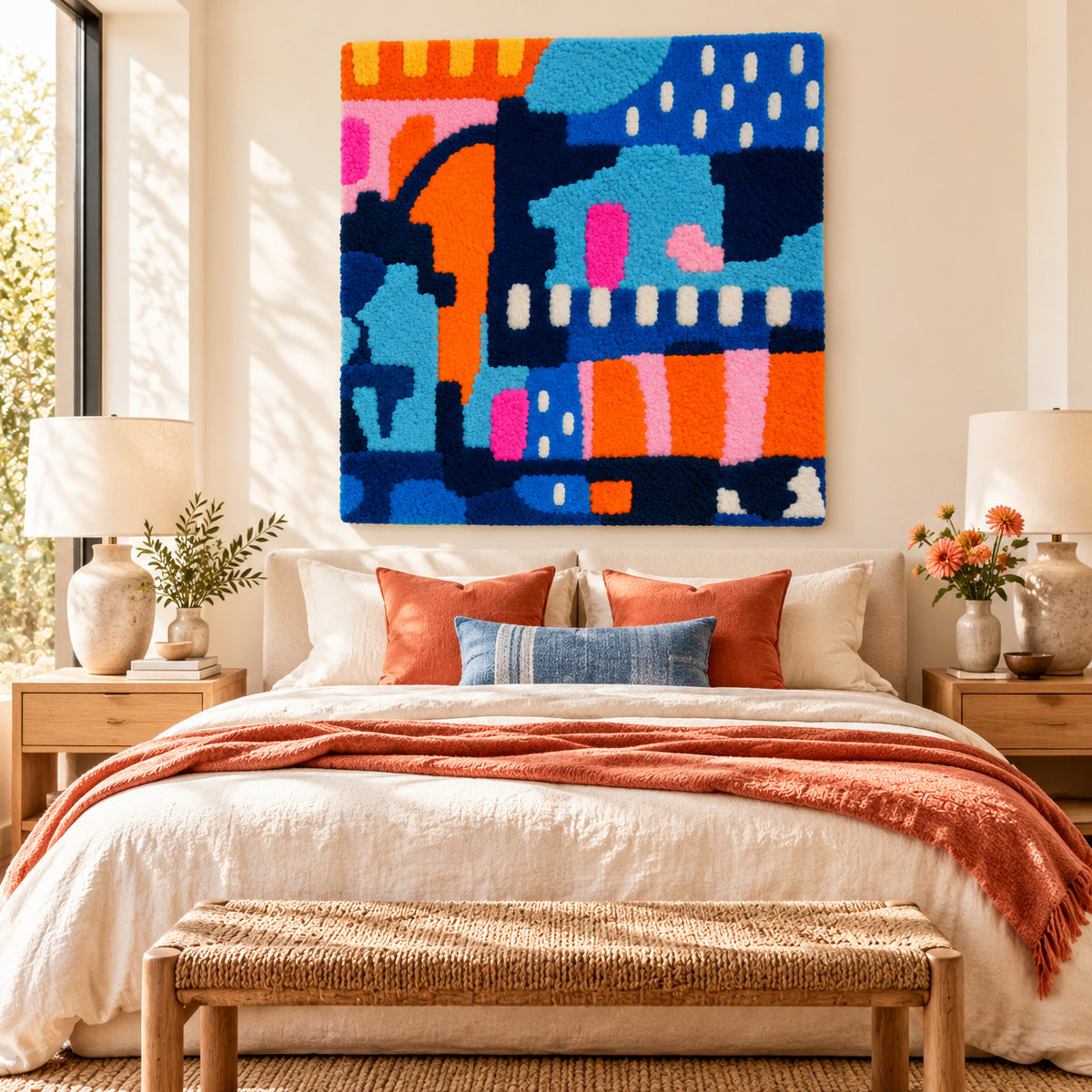 Blue Arcade by Norma Chung — room setting