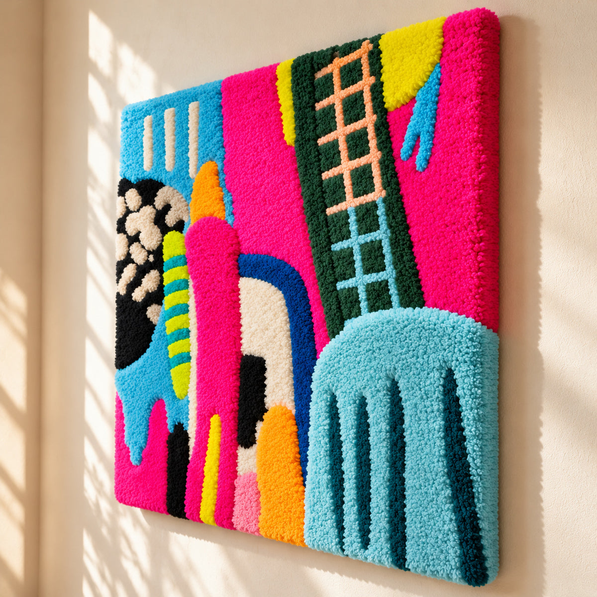 Bright Ladder by Norma Chung — angled relief view