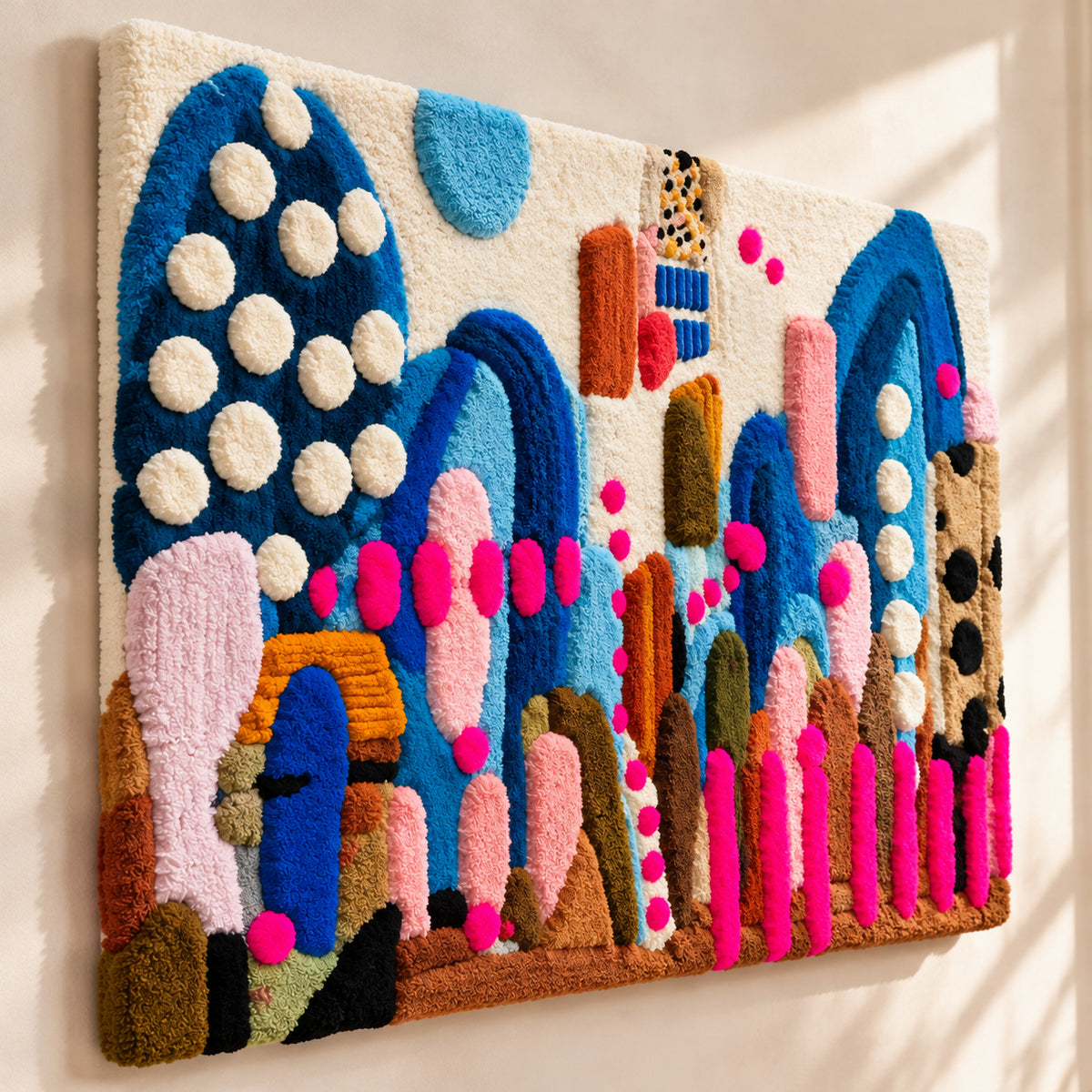 Candy Archipelago by Norma Chung — angled relief view
