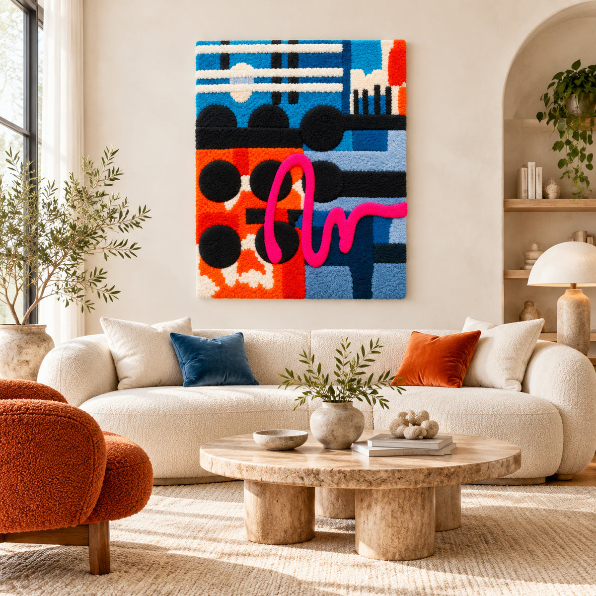 Electric Rhythm by Norma Chung — room setting
