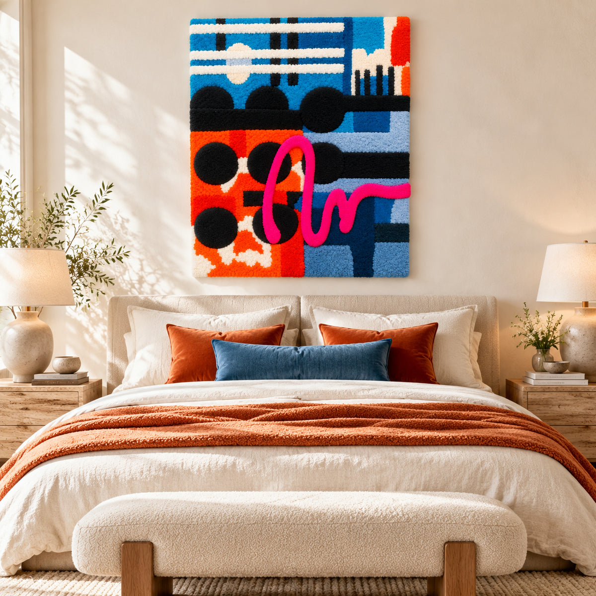 Electric Rhythm by Norma Chung — room setting