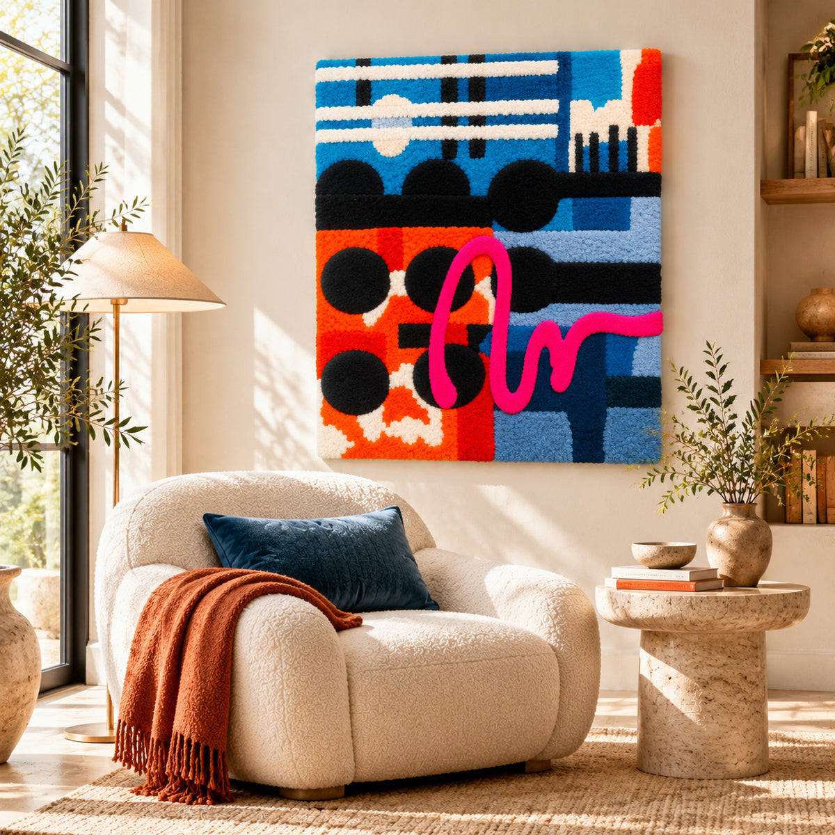 Electric Rhythm by Norma Chung — room setting
