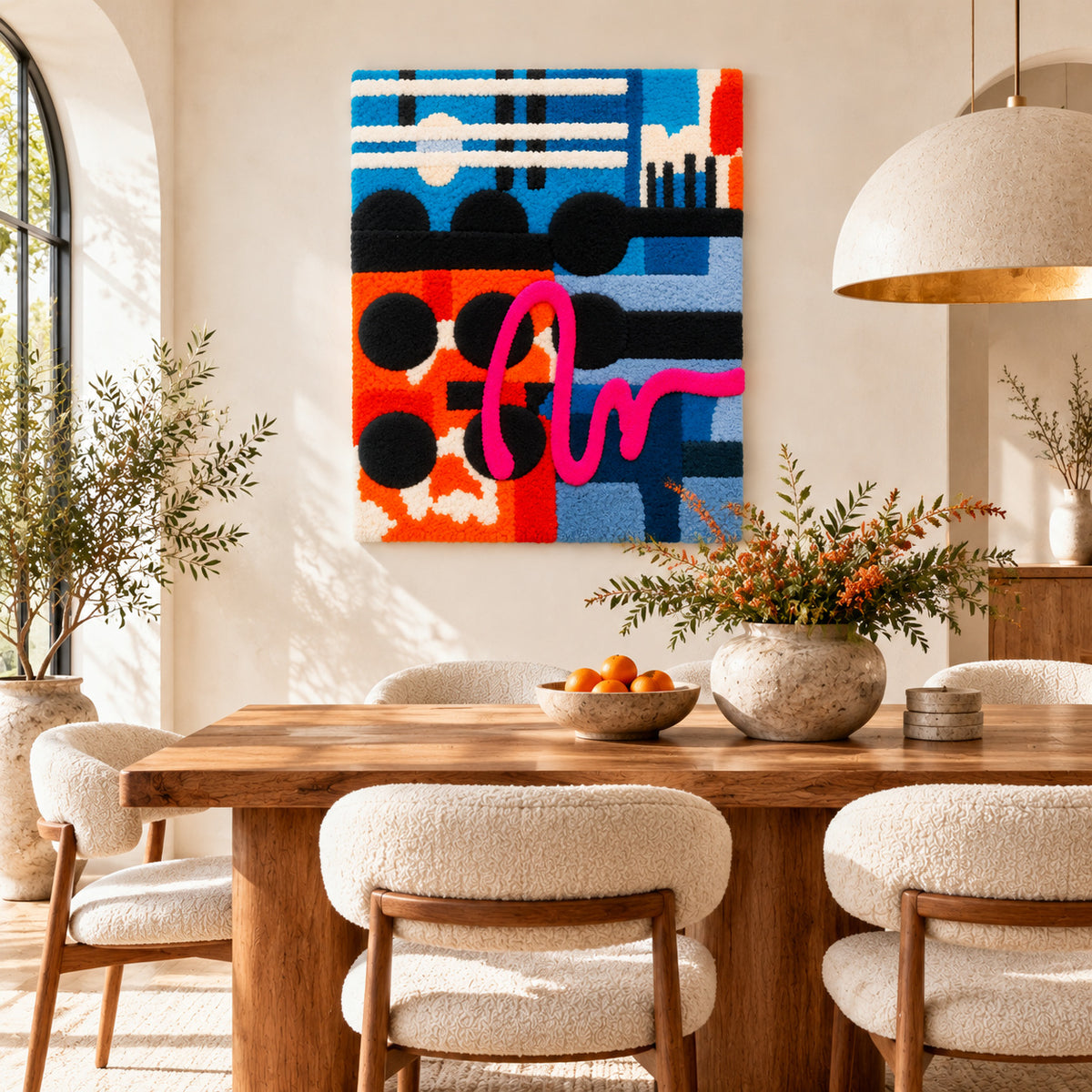 Electric Rhythm by Norma Chung — room setting