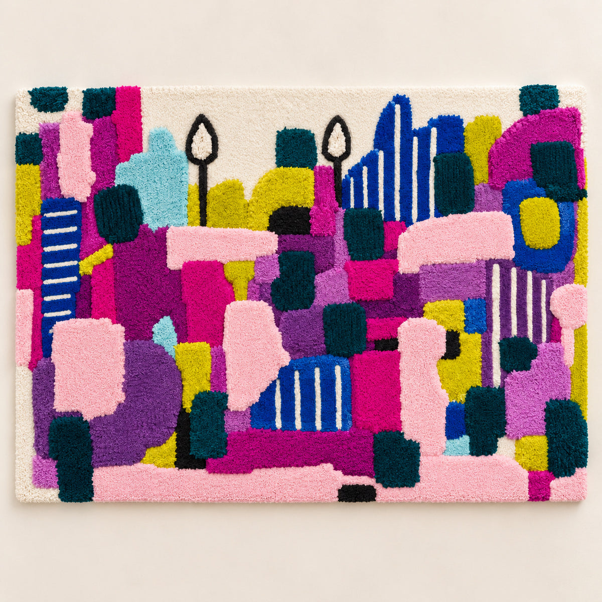 Magenta Mosaic by Norma Chung — full front product view [product-light]