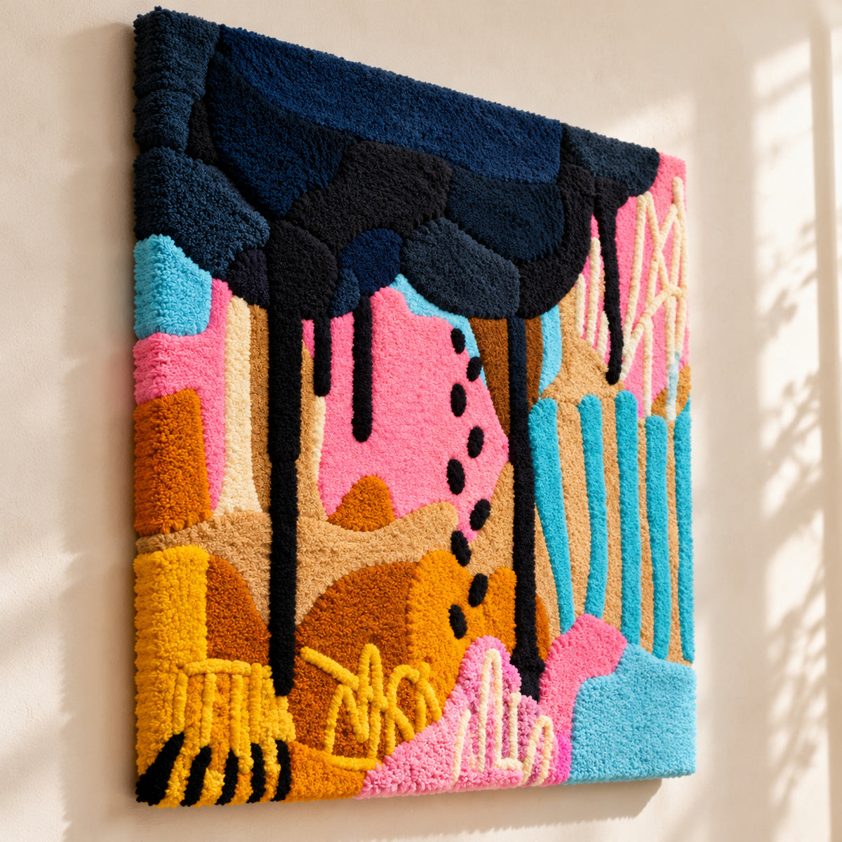 Midnight Canopy by Norma Chung — angled relief view