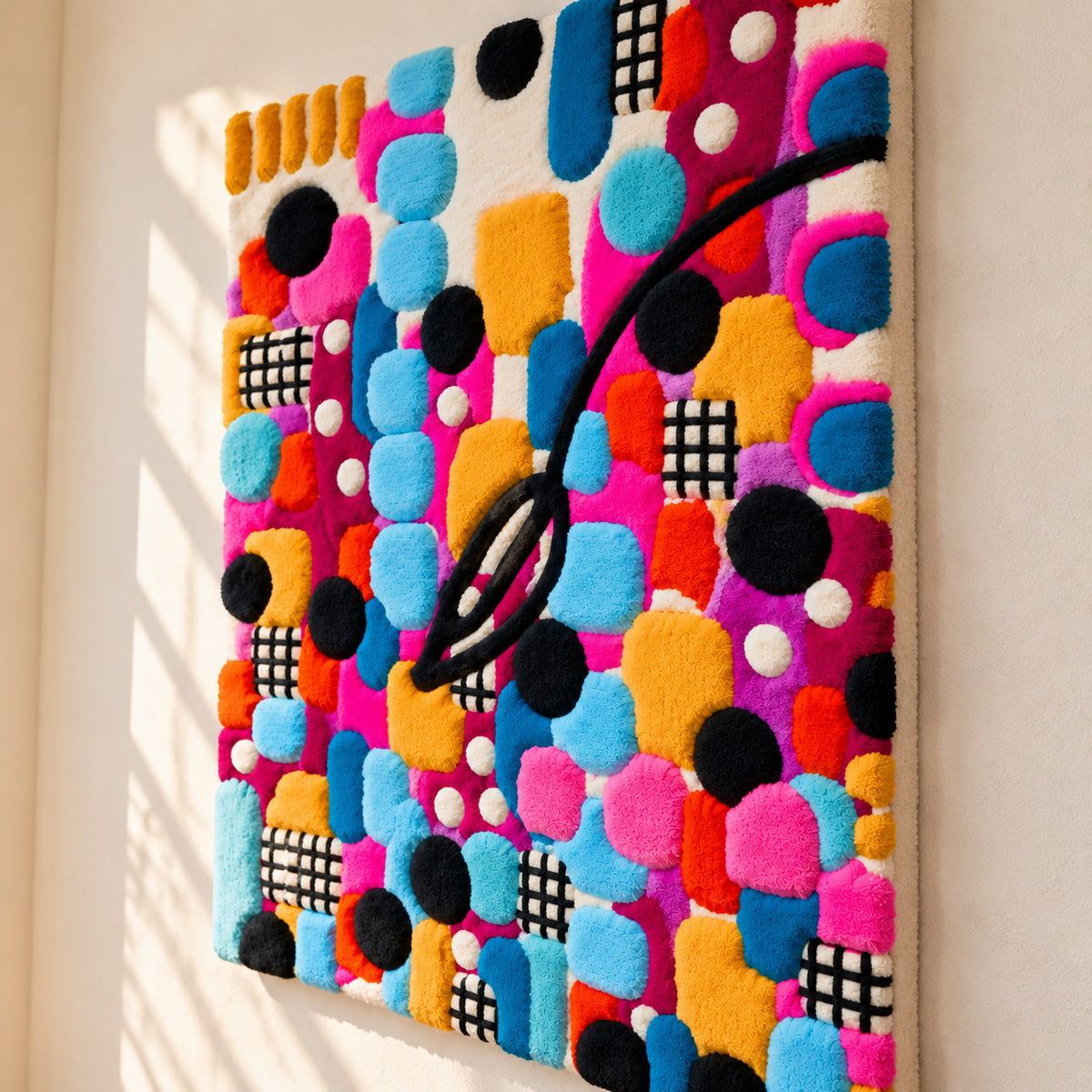Orbit and Grid by Norma Chung — angled relief view