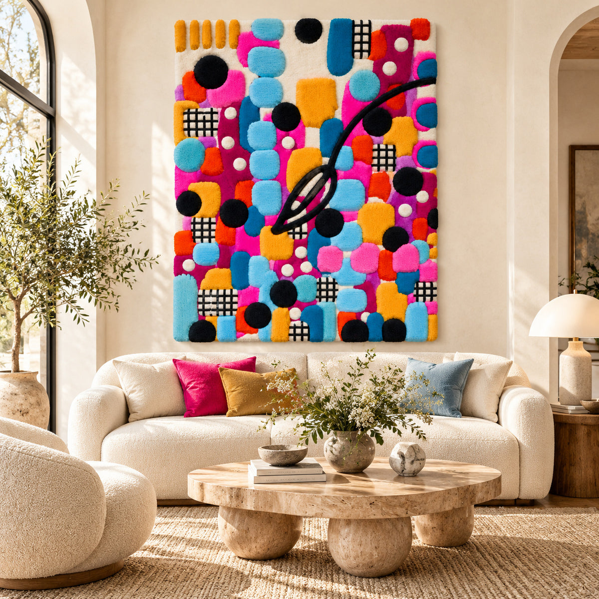 Orbit and Grid by Norma Chung — room setting [room-front]