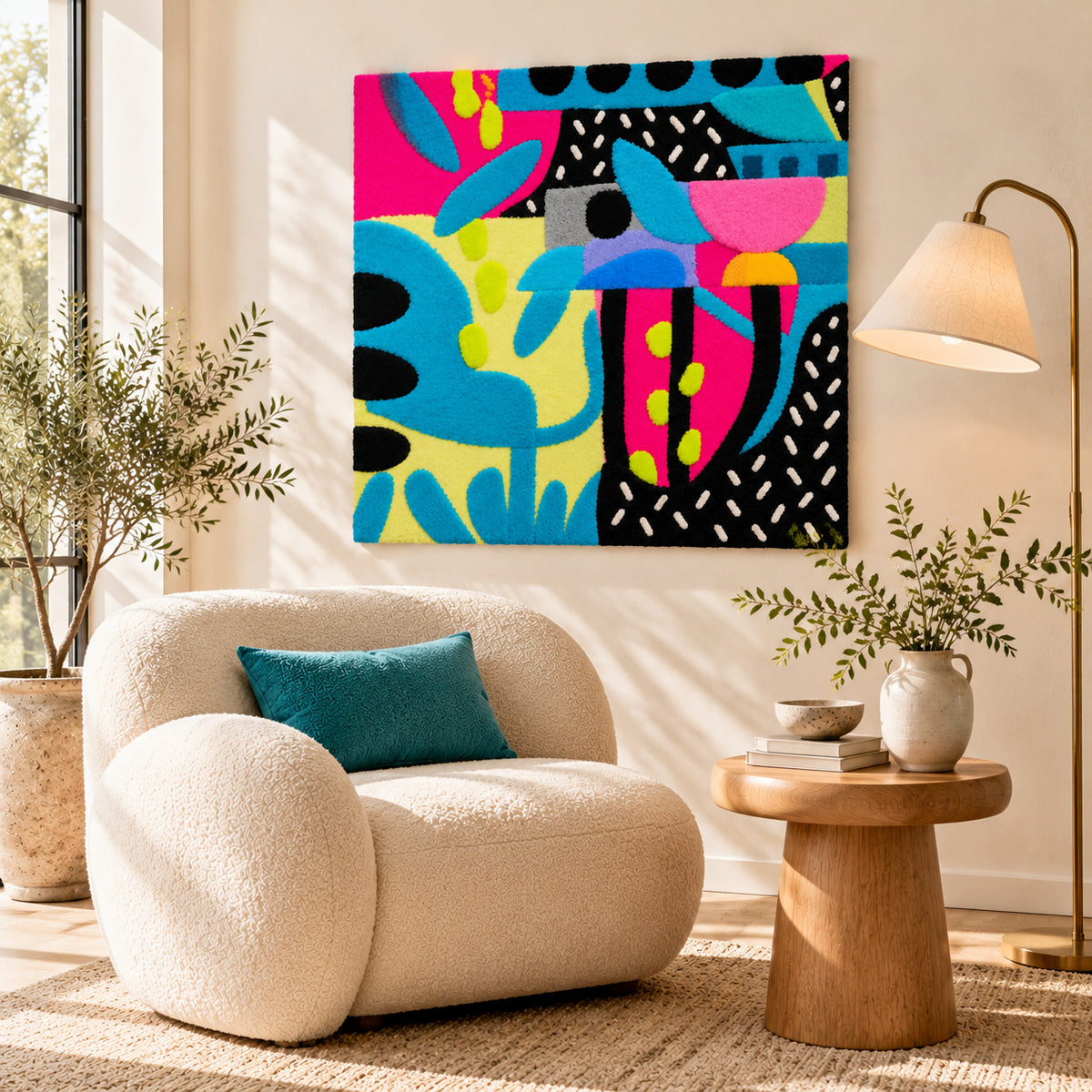 Tropical Rhythm by Norma Chung — room setting