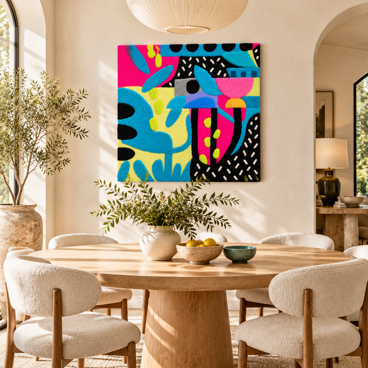 Tropical Rhythm by Norma Chung — room setting