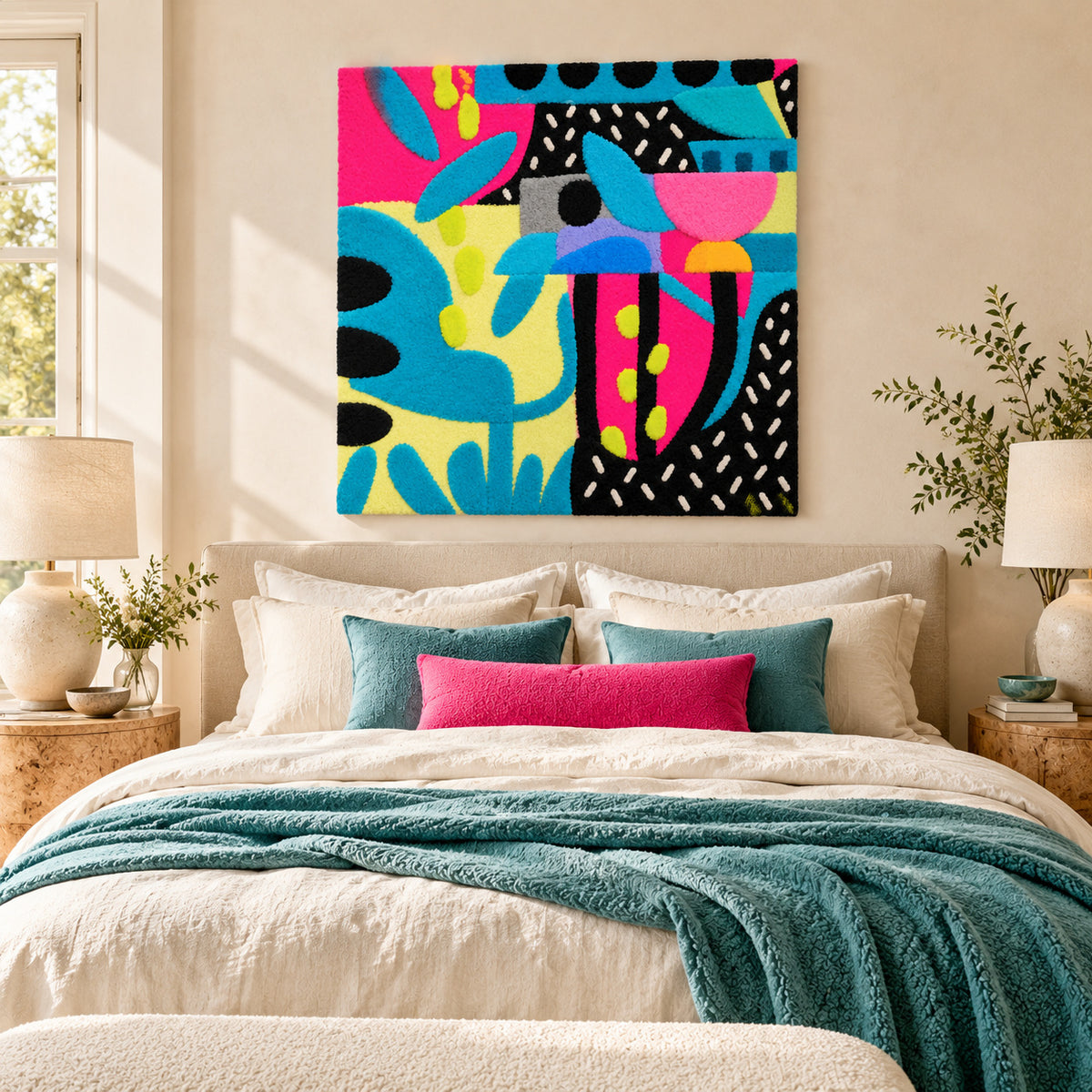 Tropical Rhythm by Norma Chung — room setting