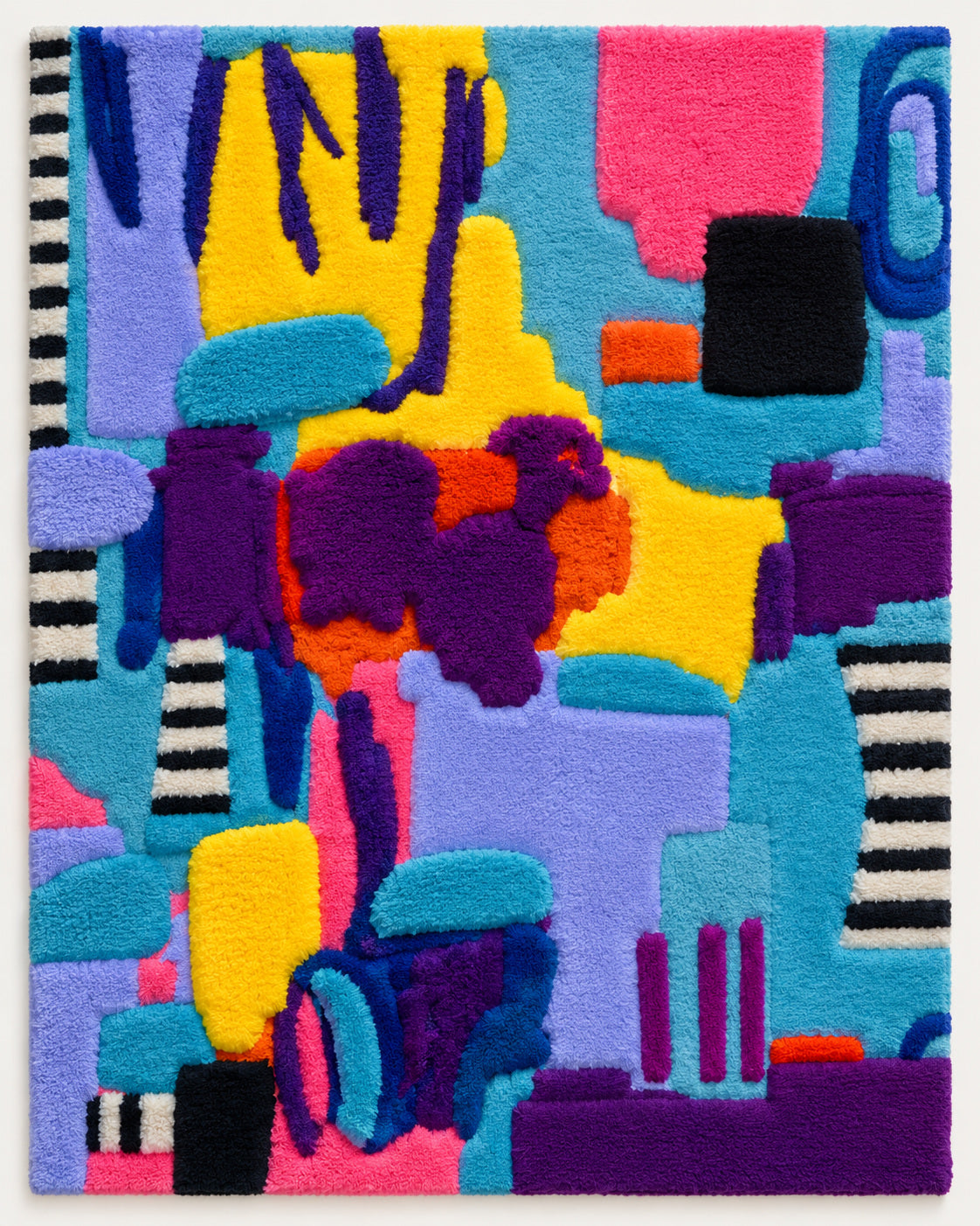 Violet Color Collision by Norma Chung — Unframed preview