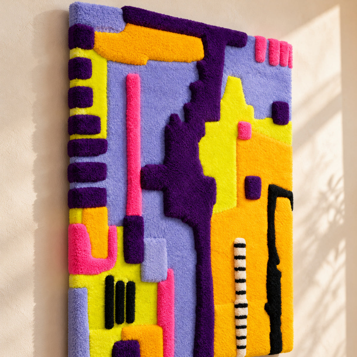 Violet Voltage by Norma Chung — angled relief view