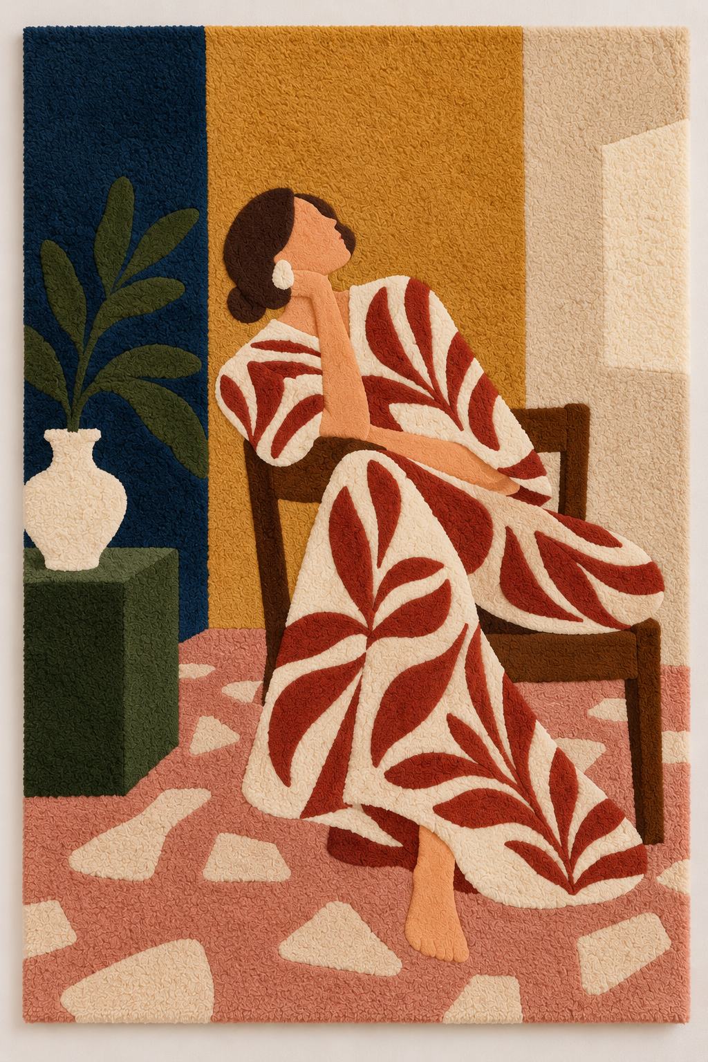 Ochre Afternoon Reverie by Hewn Earth Studio — additional product view