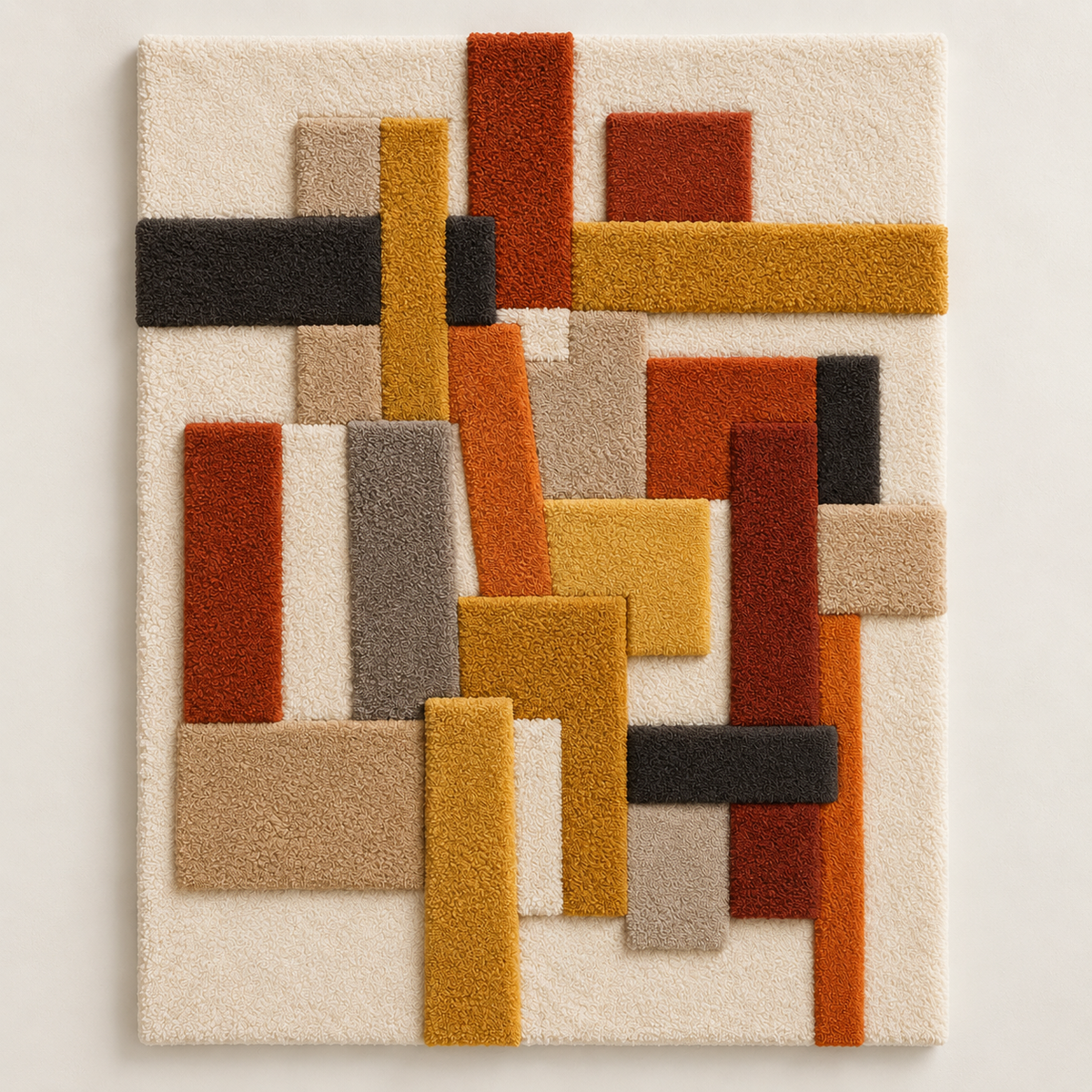 Ochre Crossbar and Rust Columns — front product view [product-light]