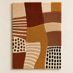 Ochre Patchwork Rhythm