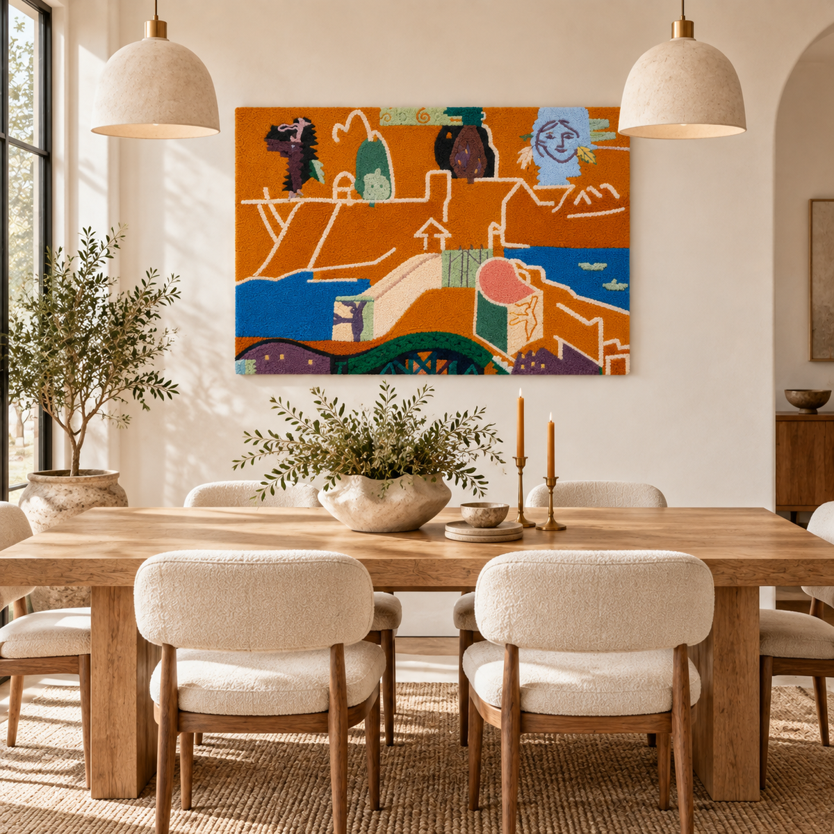 Ochre River Reverie — room setting 1
