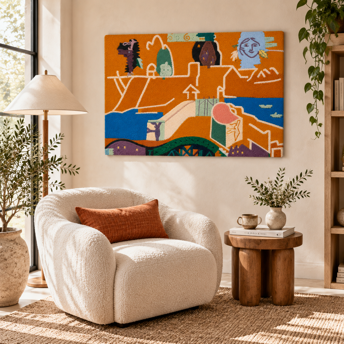 Ochre River Reverie — room setting 2