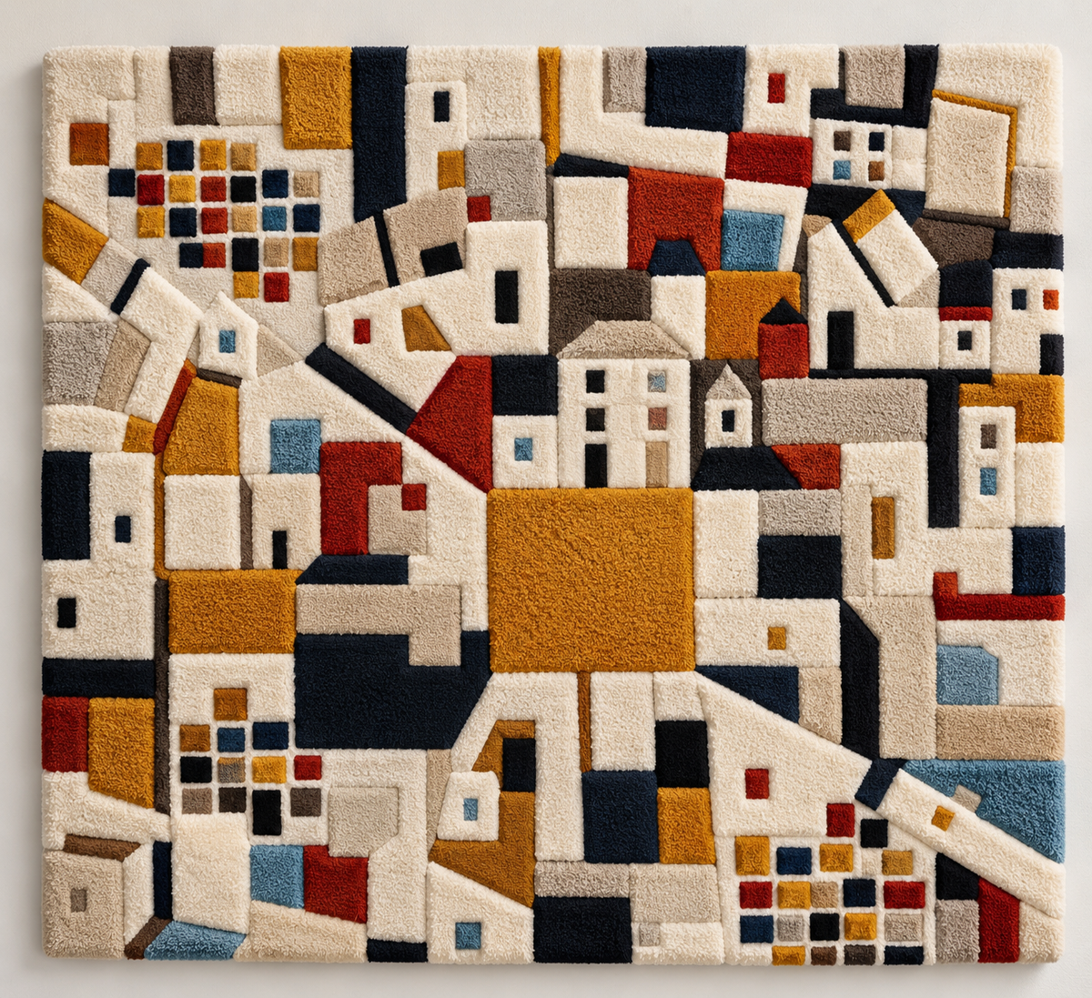 Ochre Village Mosaic by Hewn Earth Studio — additional product view