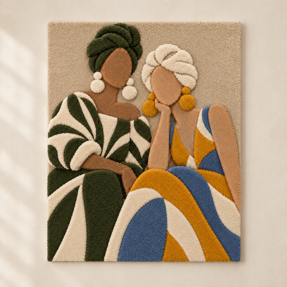 Olive and Ochre Conversation — front product view [product-light]