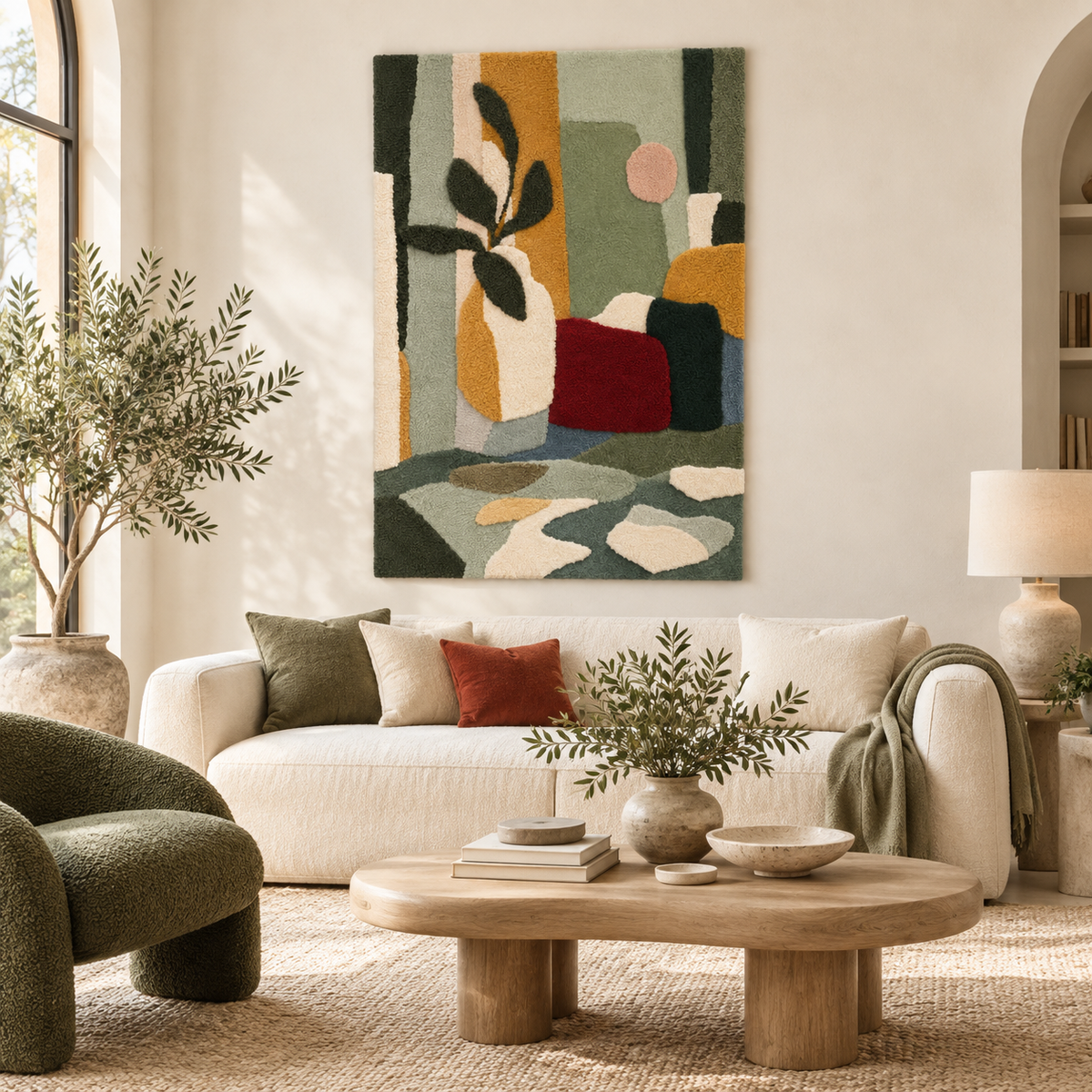 Olive Branch Studio — front-facing room scene