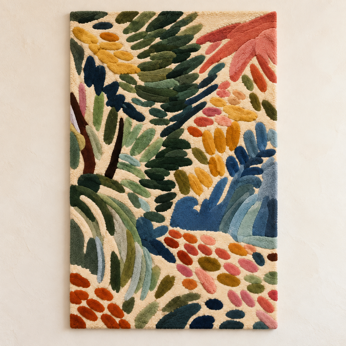 Olive Frond Mosaic — front product view [product-light]