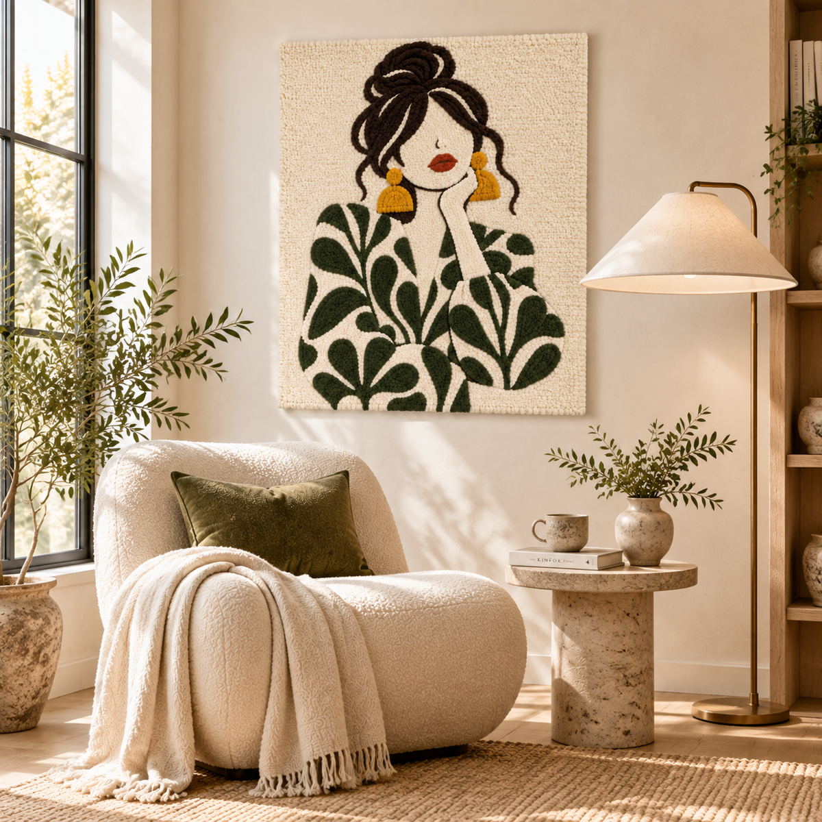 Olive Leaf Daydream — room setting 2