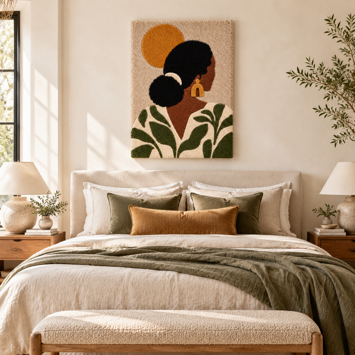 Olive Muse at Sundown — room setting 1