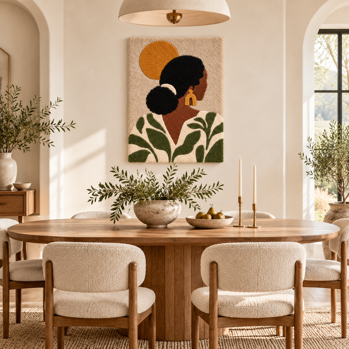 Olive Muse at Sundown — room setting 2