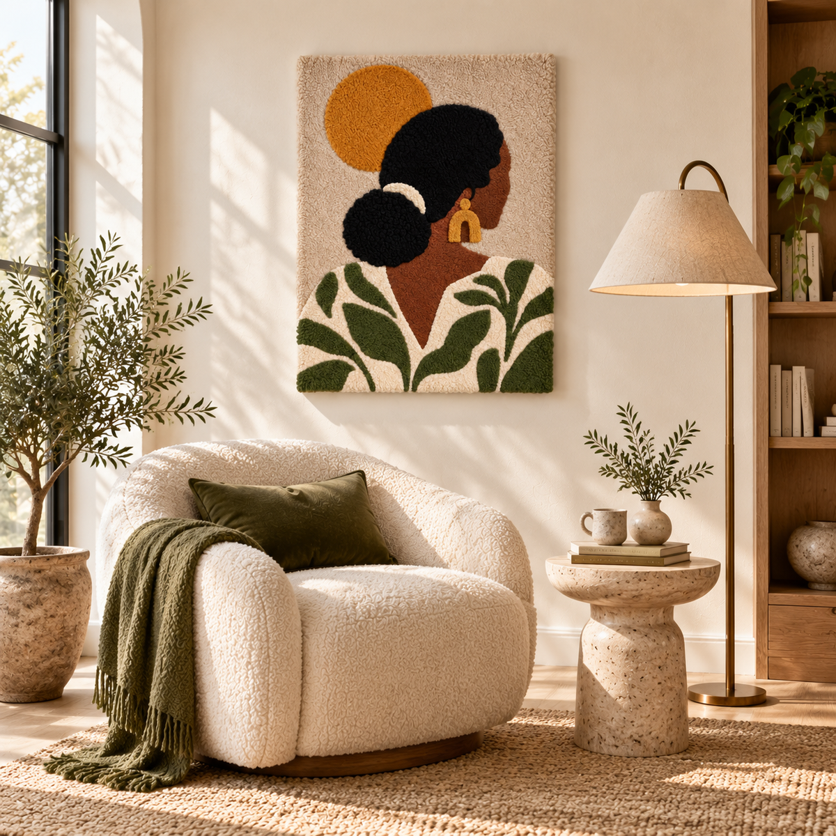 Olive Muse at Sundown — room setting 3