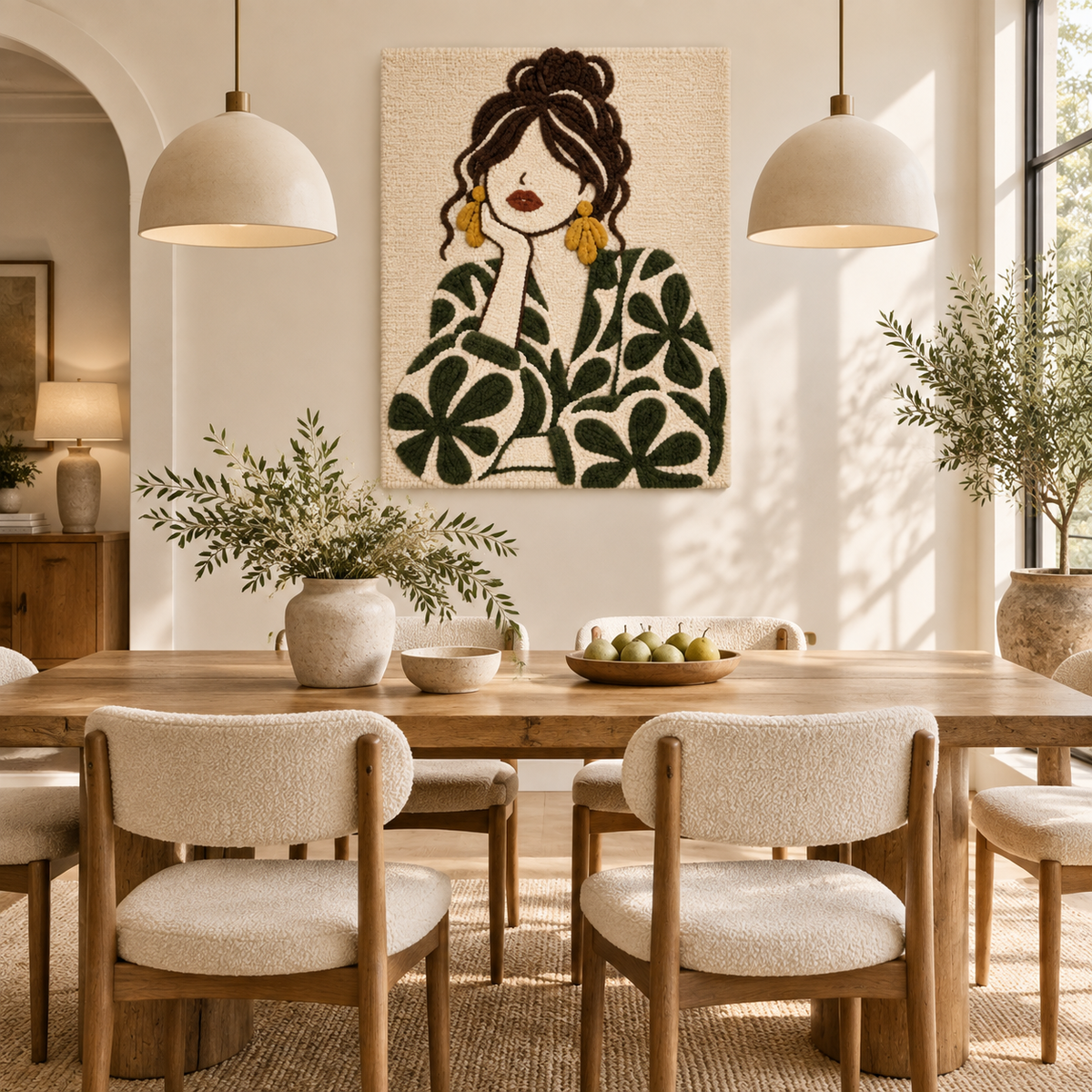 Olive Petal Daydream — room setting 3