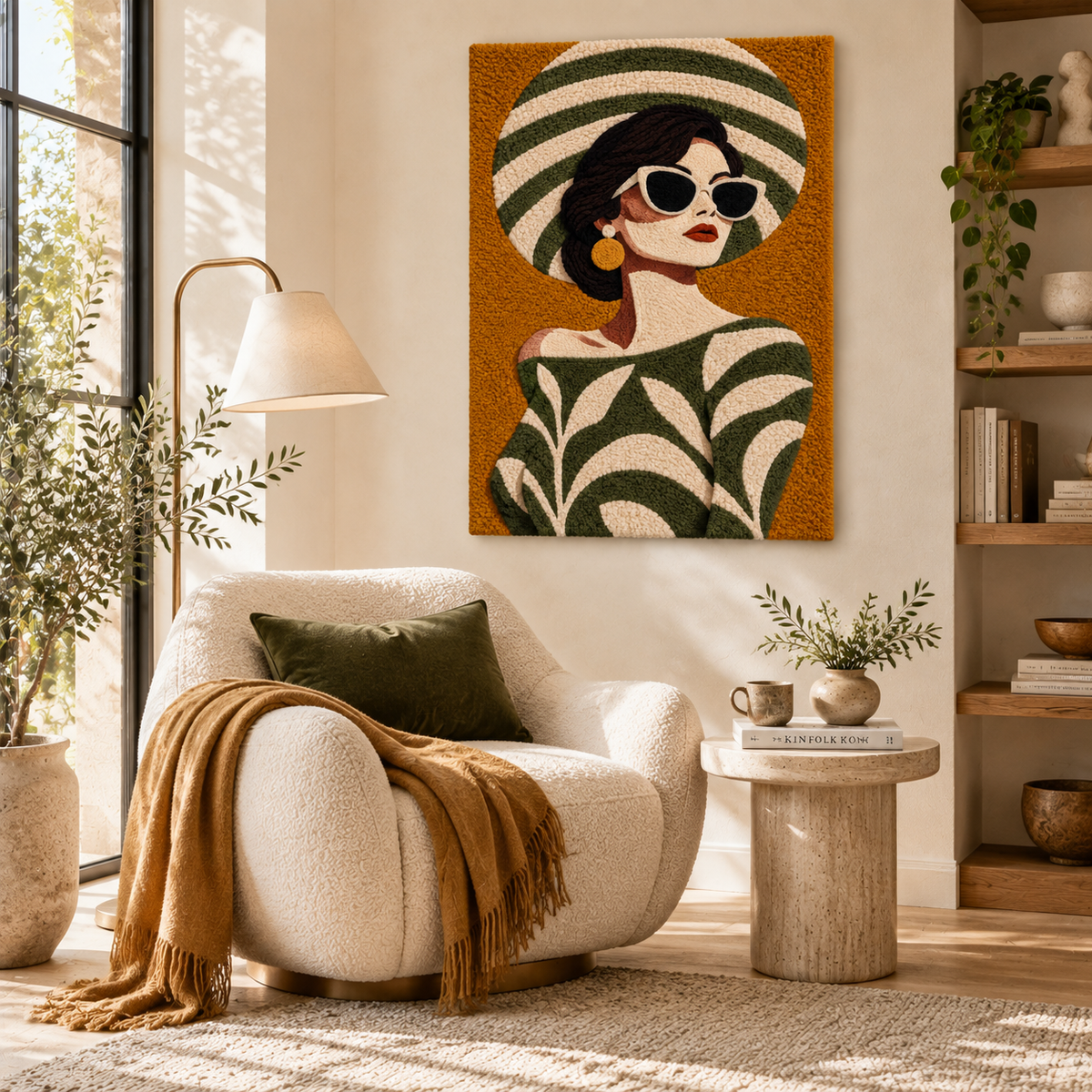 Olive Riviera Muse — room setting 2