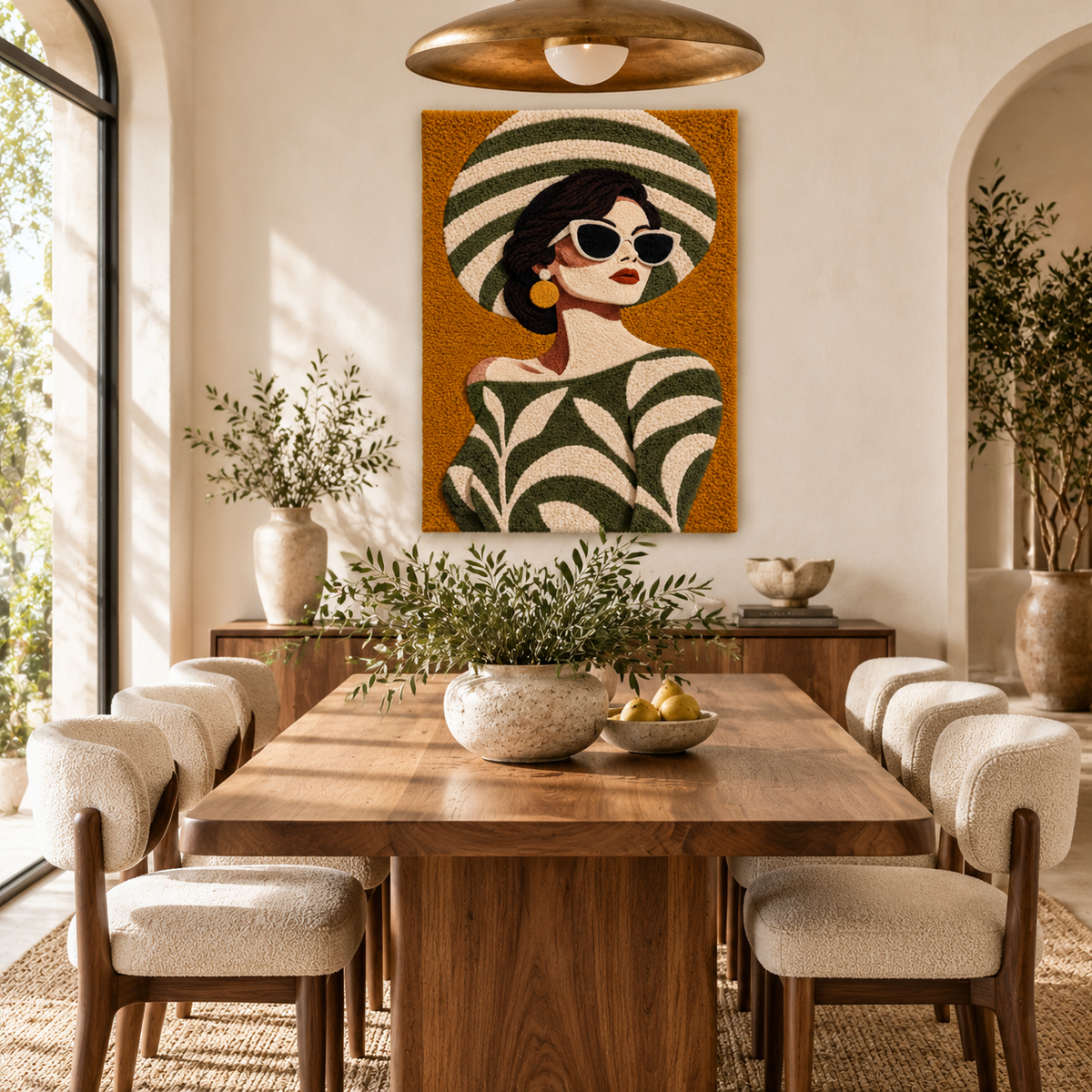 Olive Riviera Muse — room setting 3