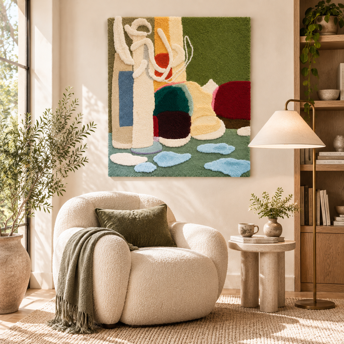 Olive Studio Vessels — room setting 2