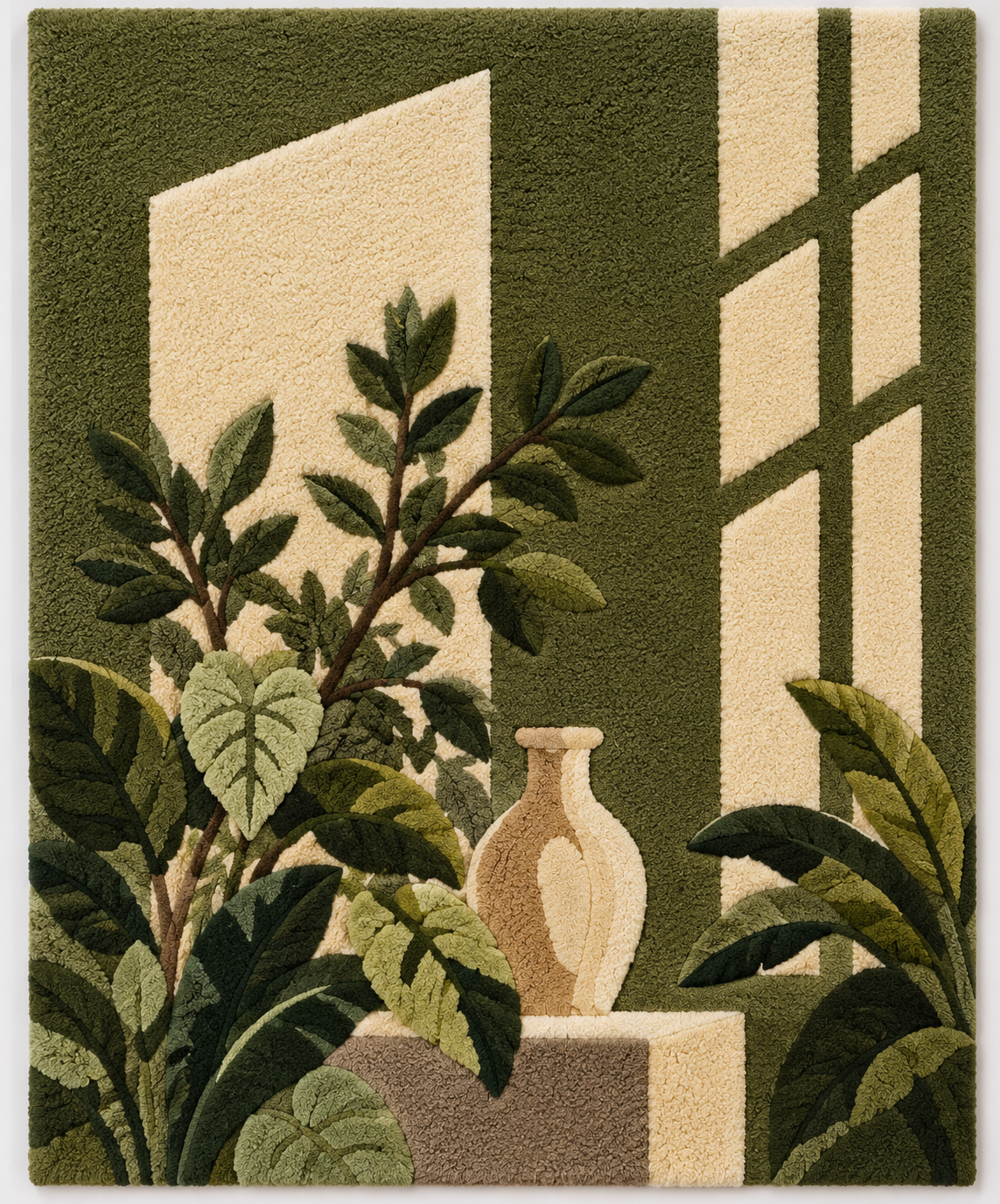 Olive Window Stillness by Hewn Earth Studio — additional product view