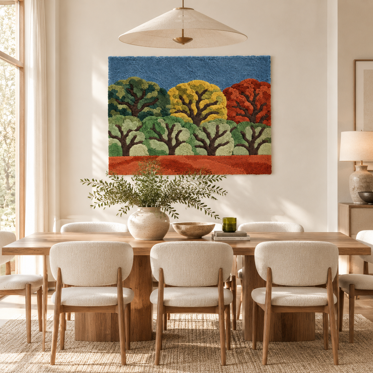 Orchard at Autumn's Edge — room setting 1