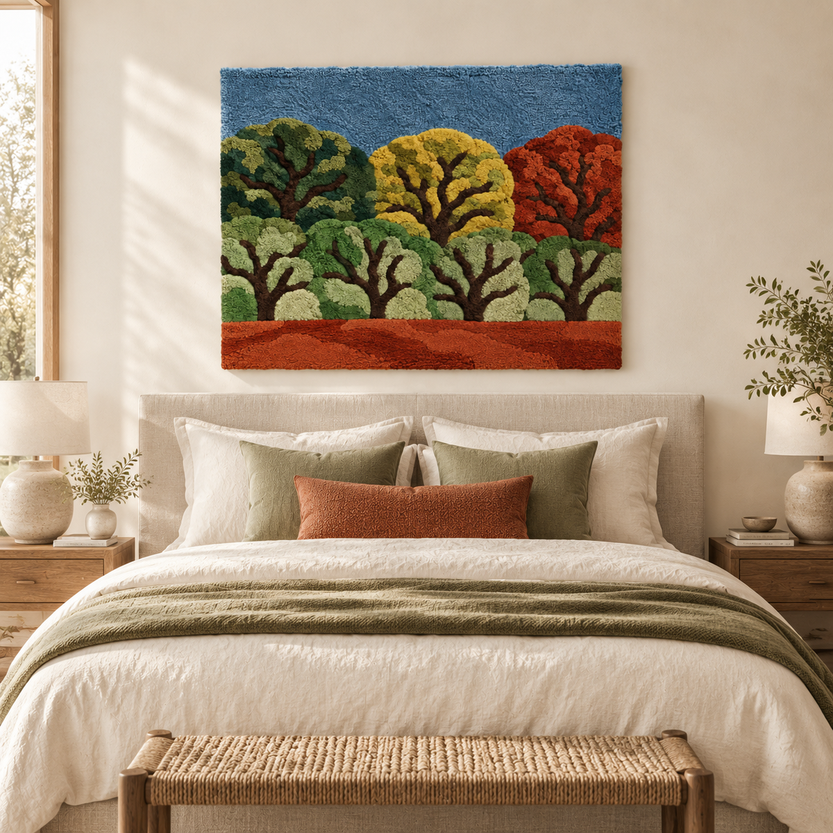 Orchard at Autumn's Edge — room setting 2