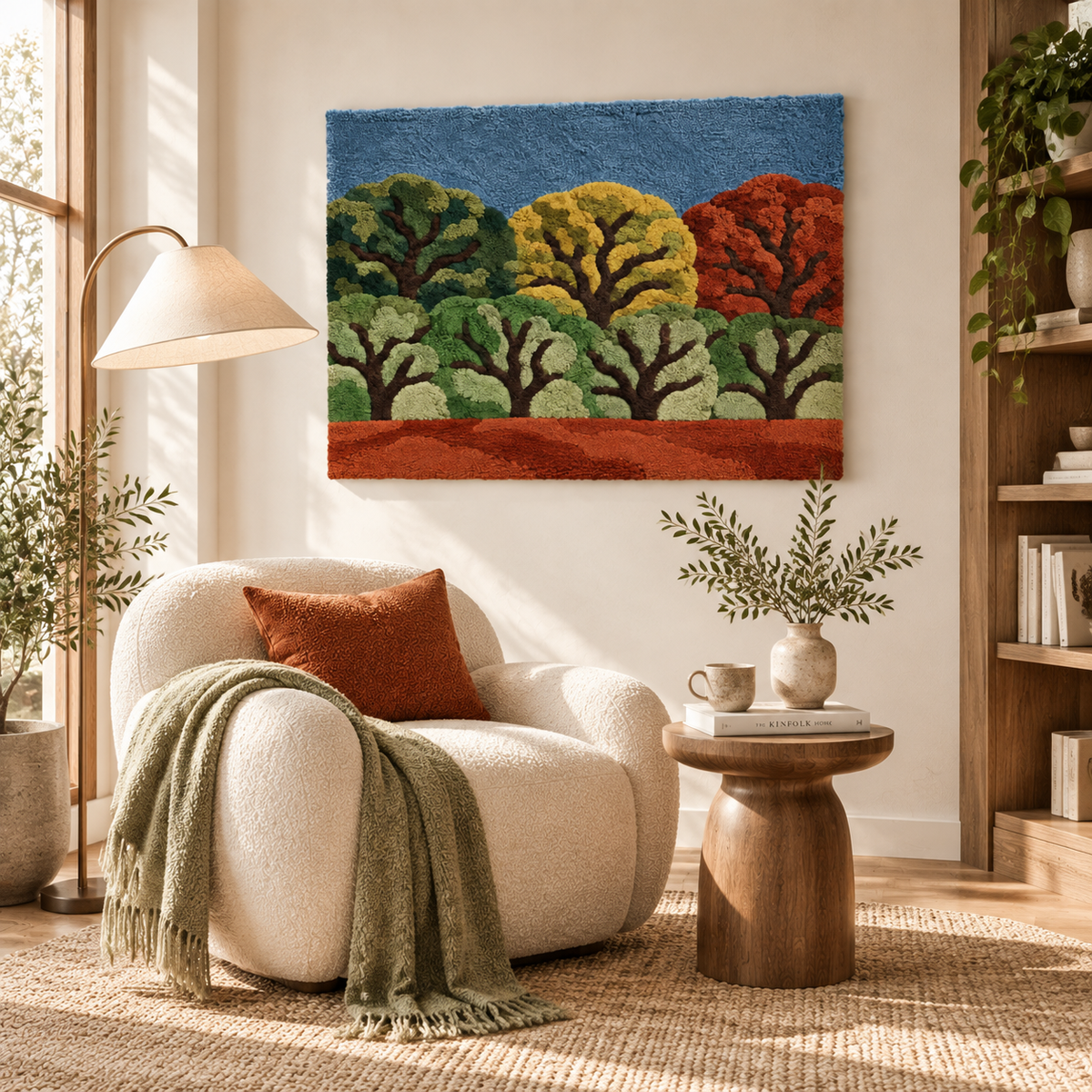 Orchard at Autumn's Edge — room setting 3