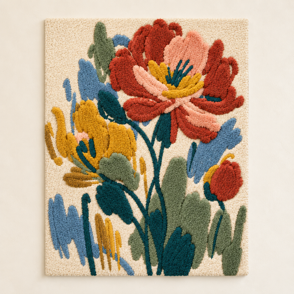 Painterly Poppies at Daybreak — front product view