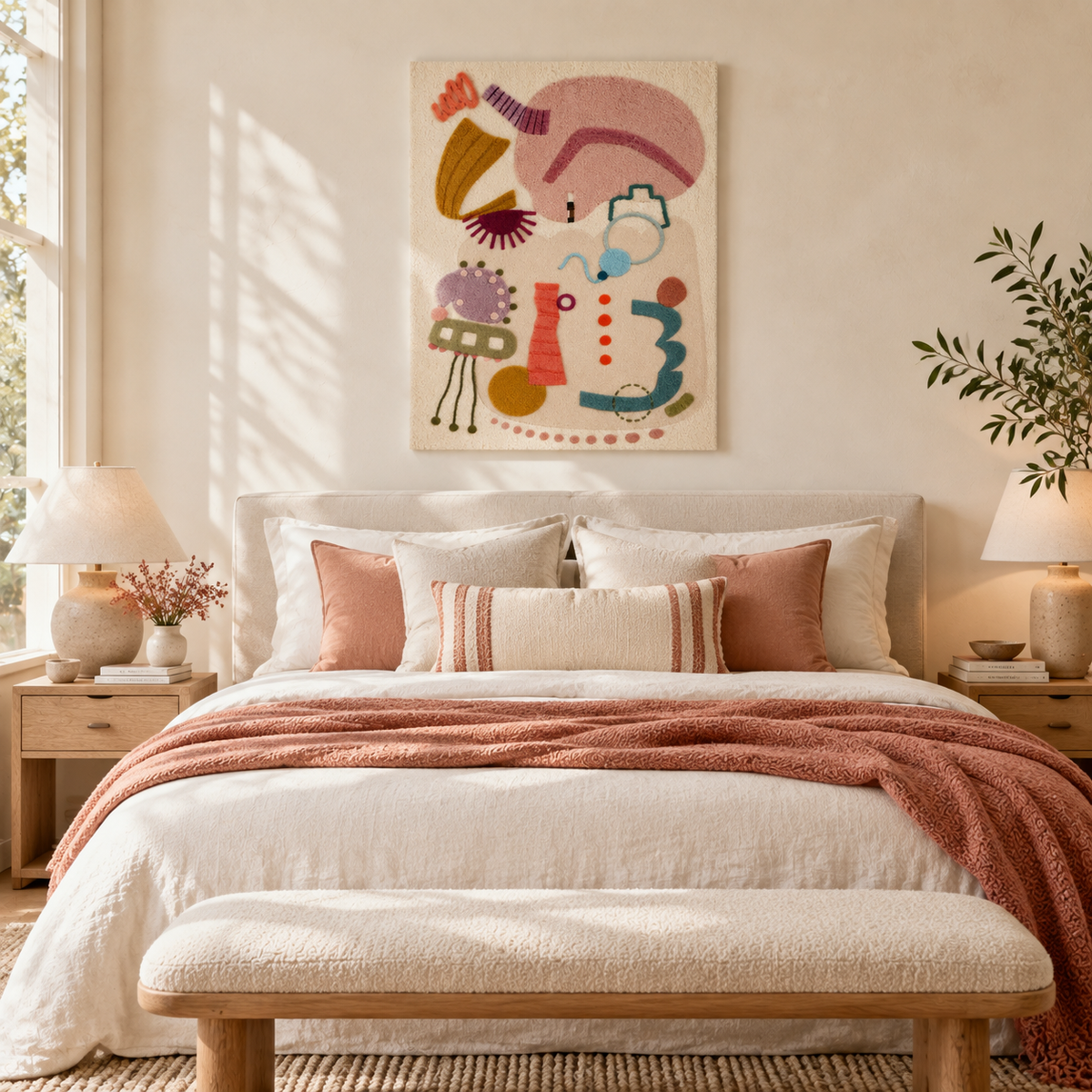 Pastel Play Composition — room setting 1