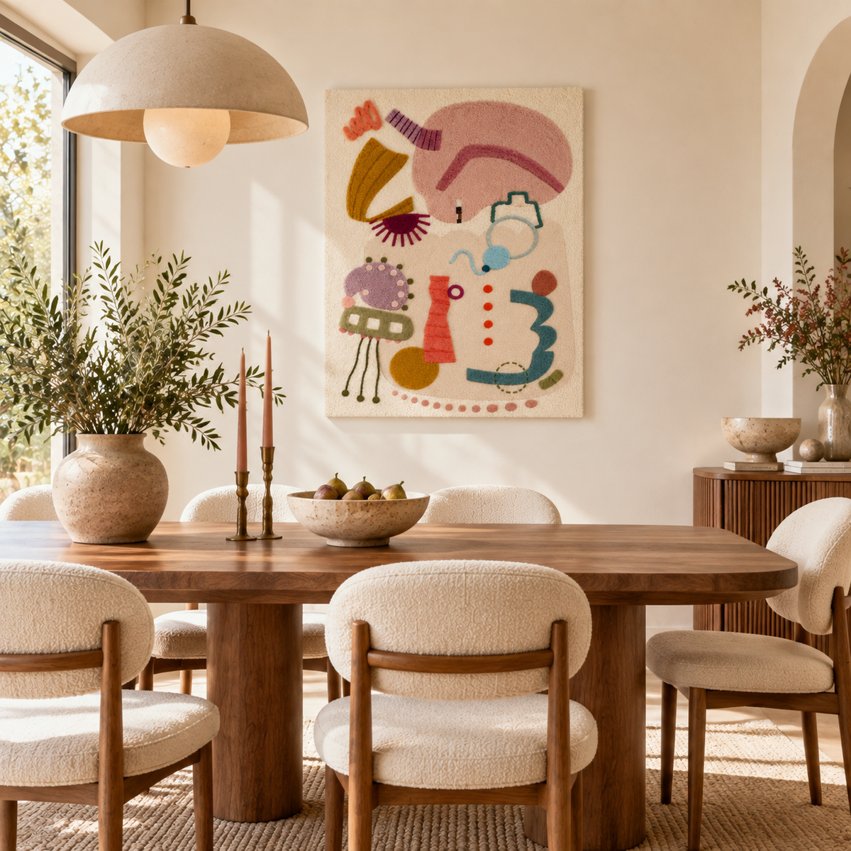 Pastel Play Composition — room setting 3